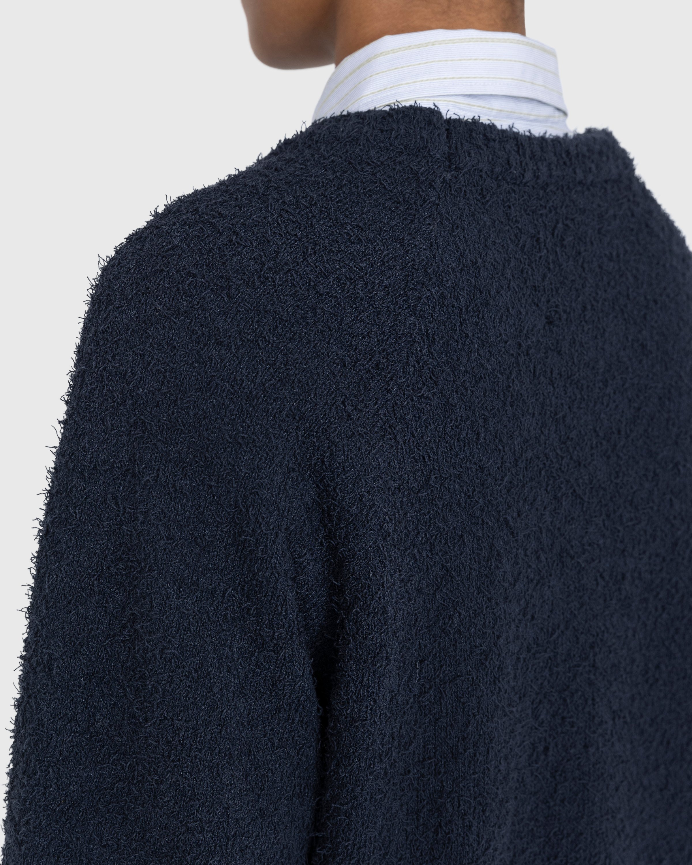Highsnobiety - Raglan Crewneck Sweater Black - Clothing - Black - Image 7