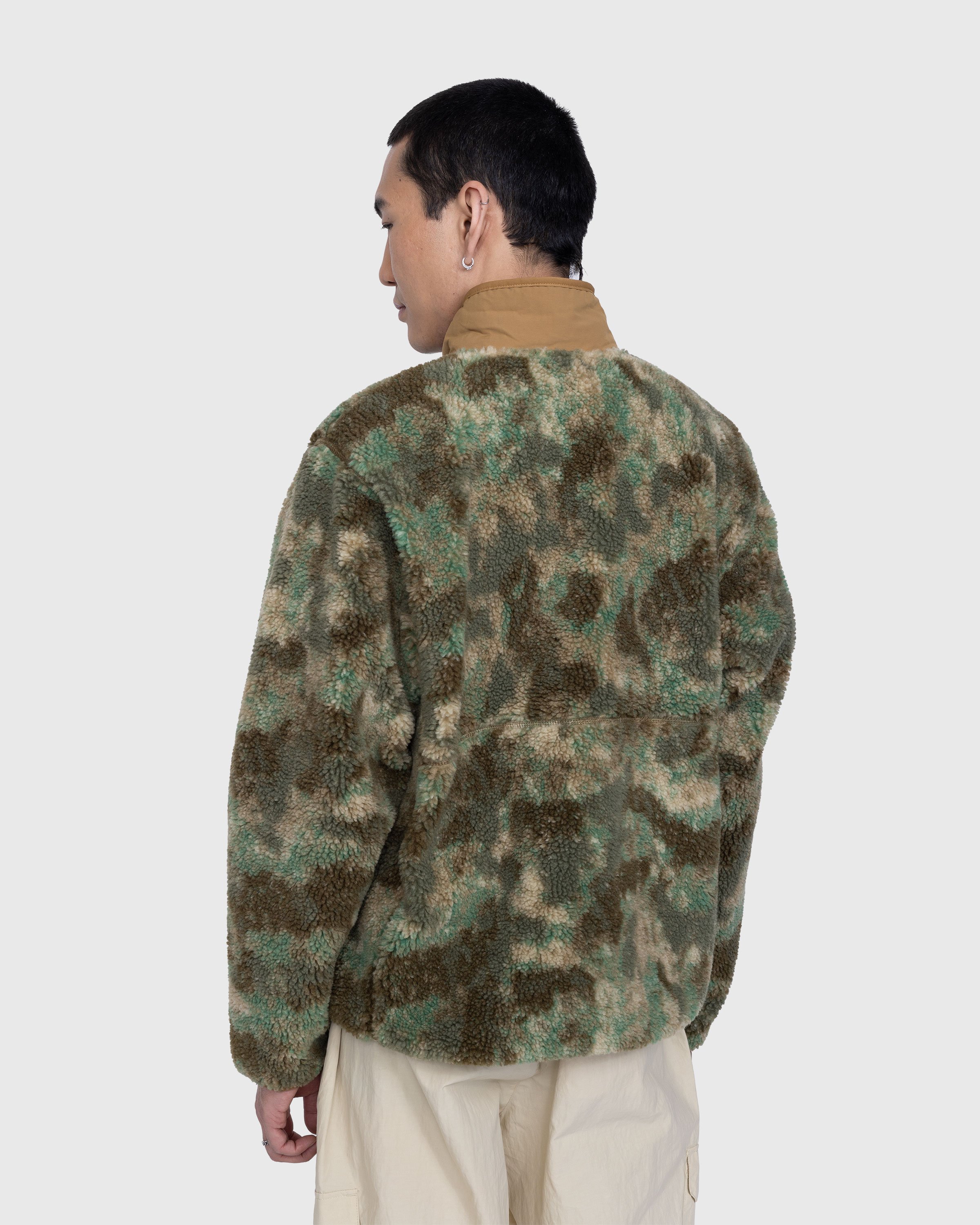 The North Face - Extreme Pile Pullover Military Olive/Stippled Camo Print - Clothing - Green - Image 3