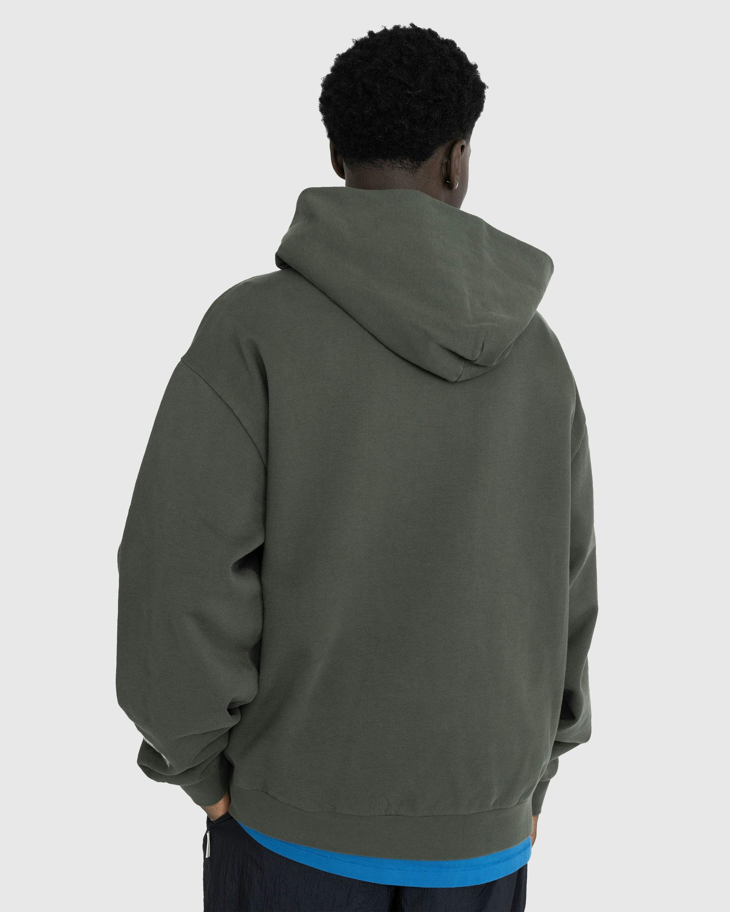 Moncler x Salehe Bembury - Logo Hoodie Green - Clothing - Green - Image 3