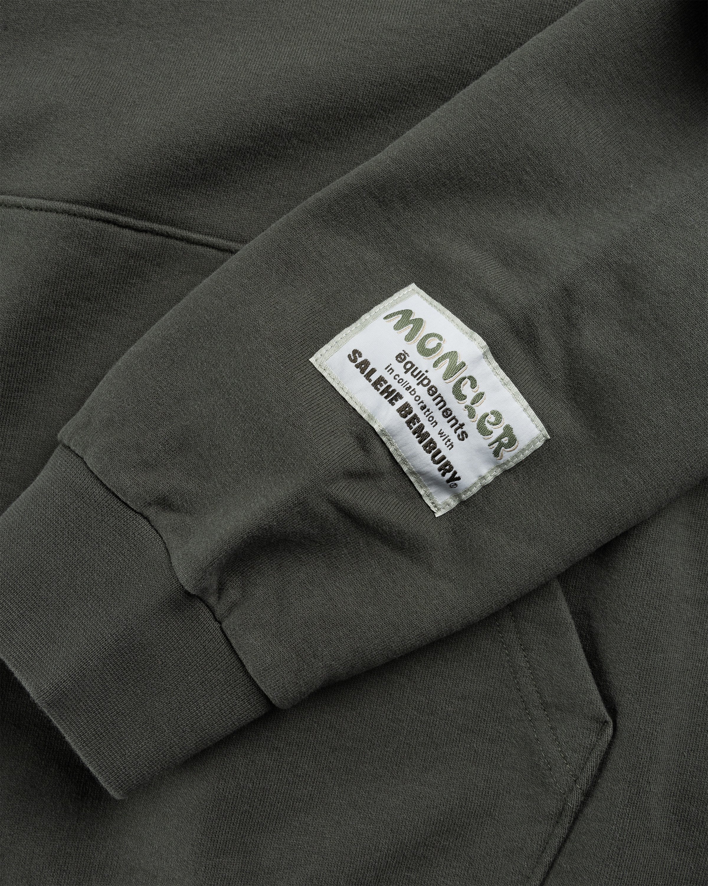 Moncler x Salehe Bembury - Logo Hoodie Green - Clothing - Green - Image 6