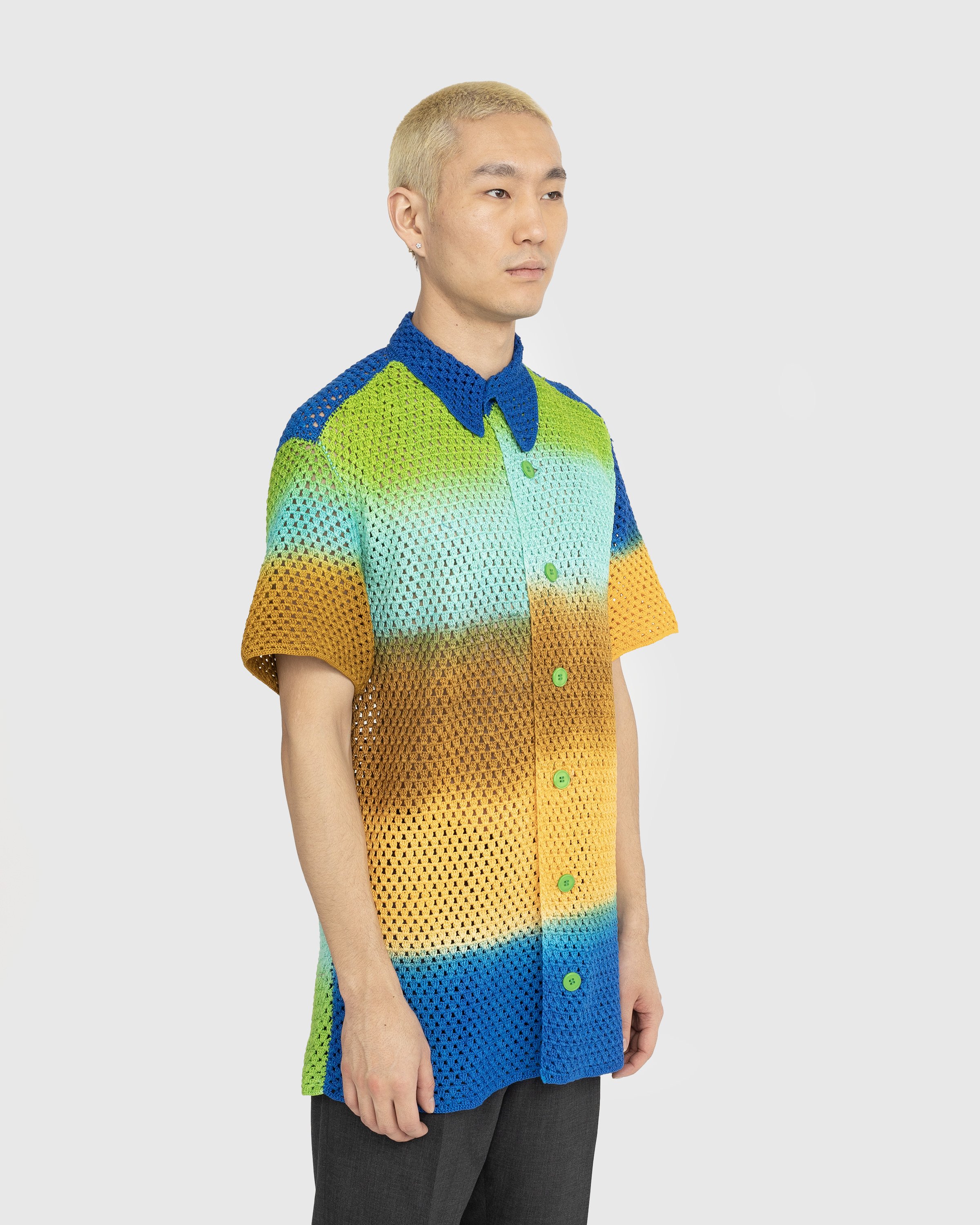 AGR - Wellness Crochet Shirt Multi - Clothing - Multi - Image 3