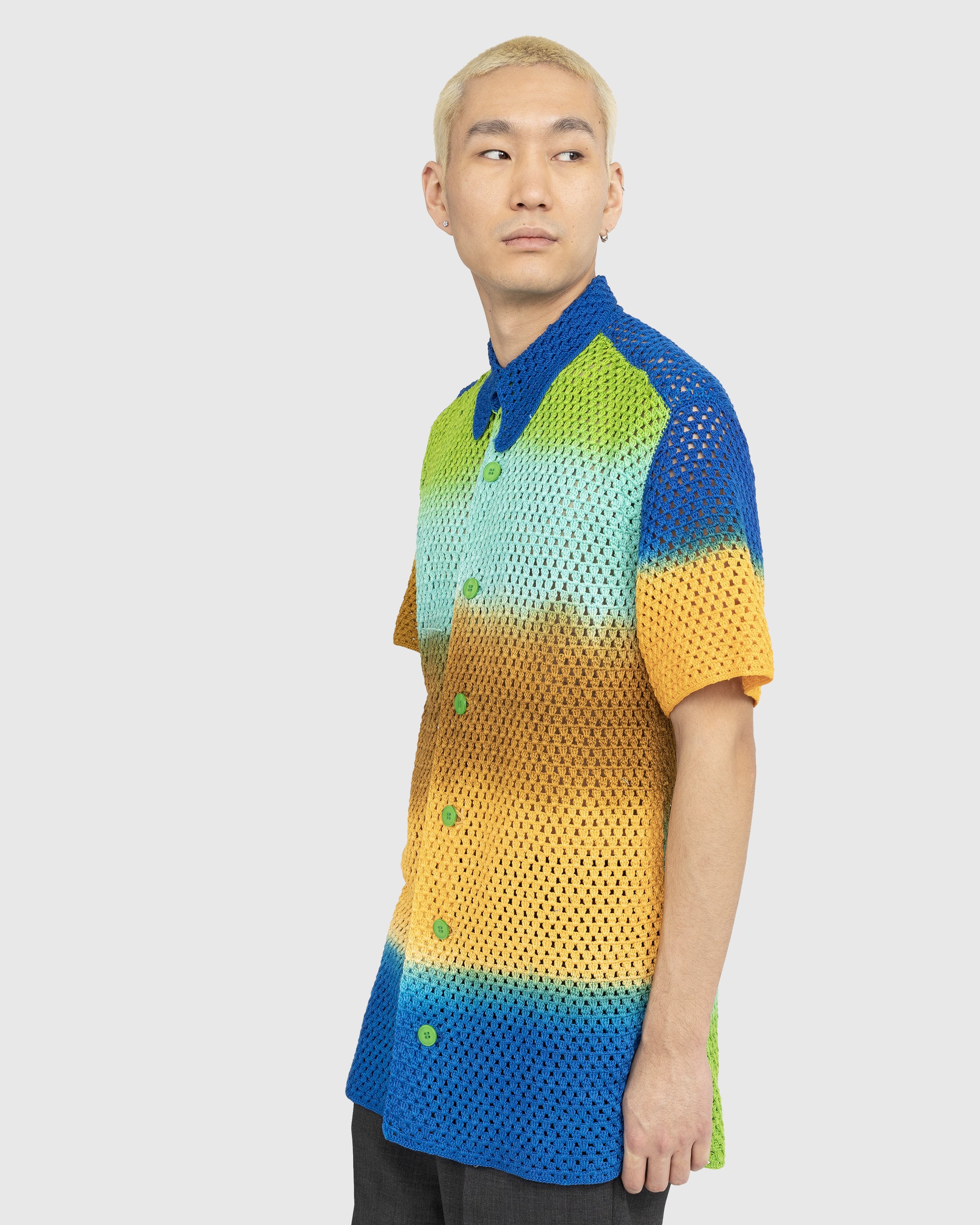 AGR - Wellness Crochet Shirt Multi - Clothing - Multi - Image 5