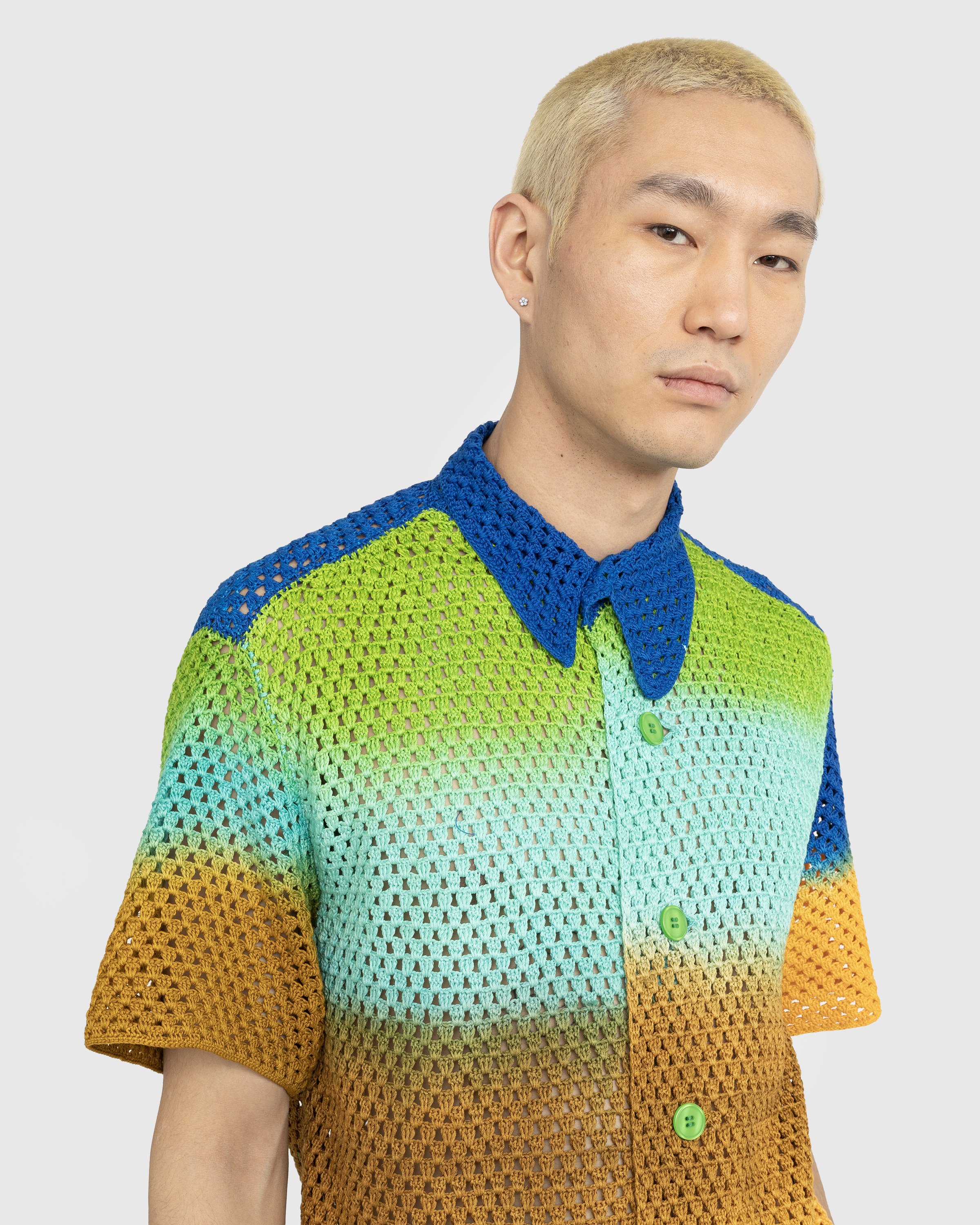 AGR - Wellness Crochet Shirt Multi - Clothing - Multi - Image 6