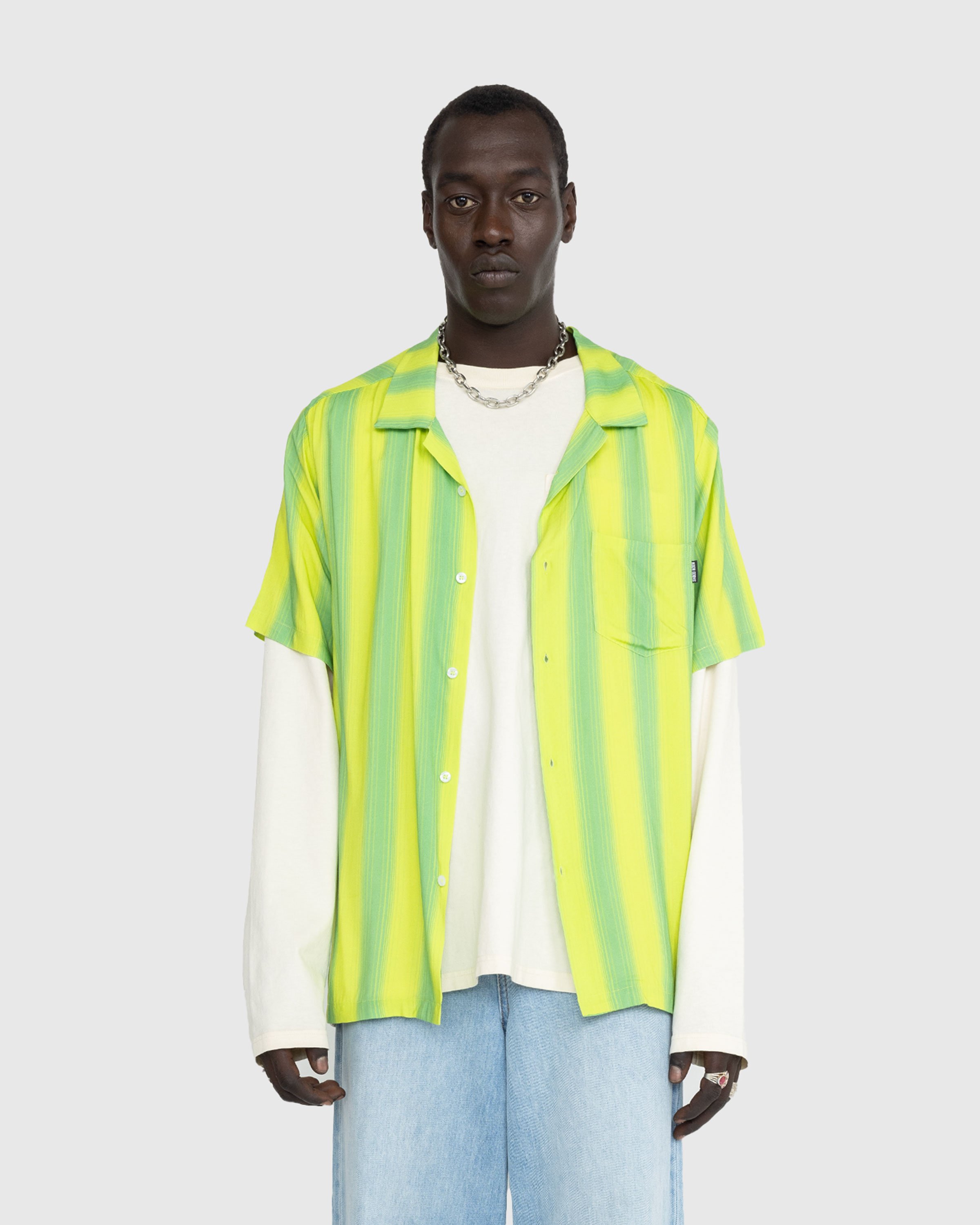 Noon Goons - High Society Shirt Limeade - Clothing - Green - Image 2