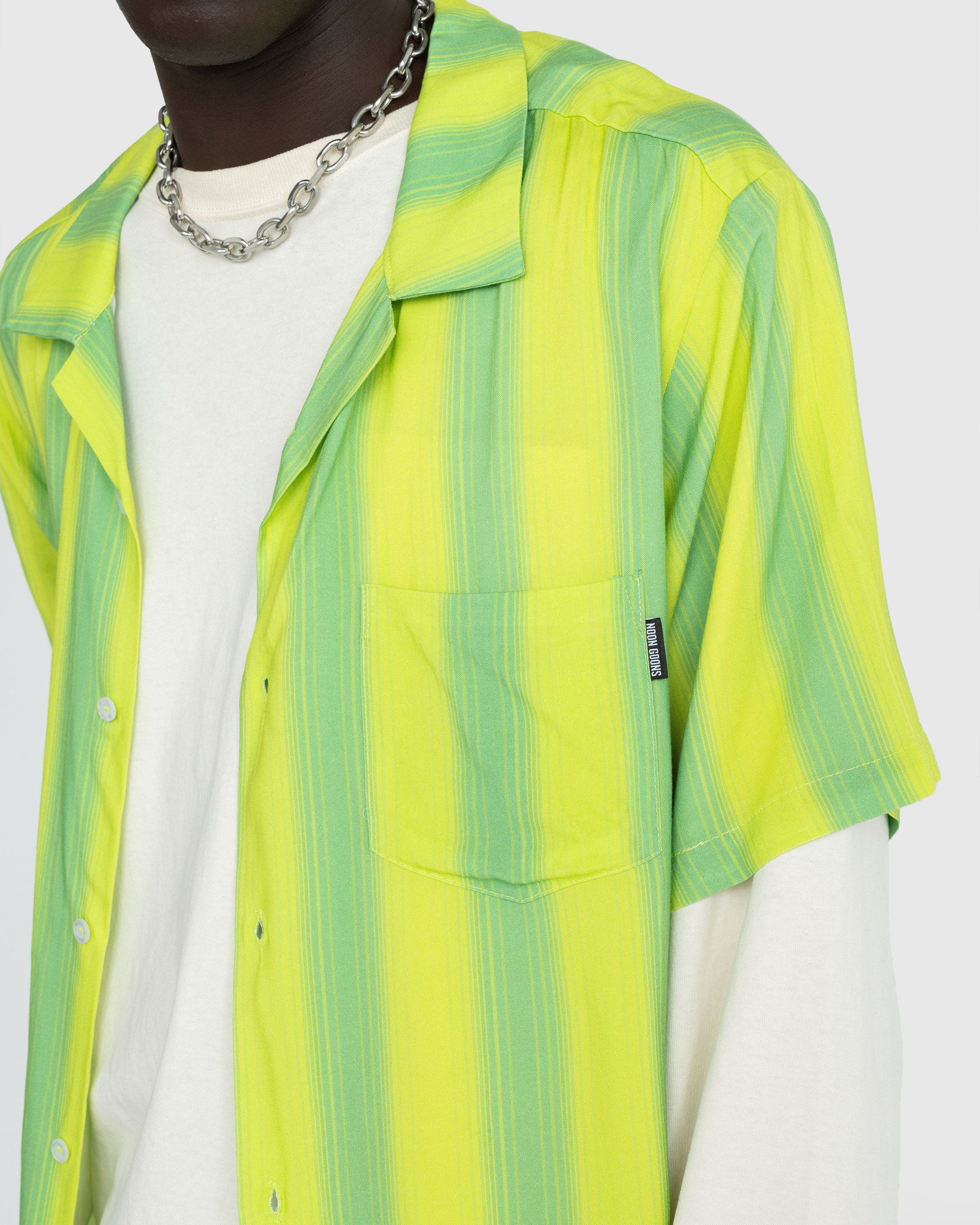 Noon Goons - High Society Shirt Limeade - Clothing - Green - Image 5