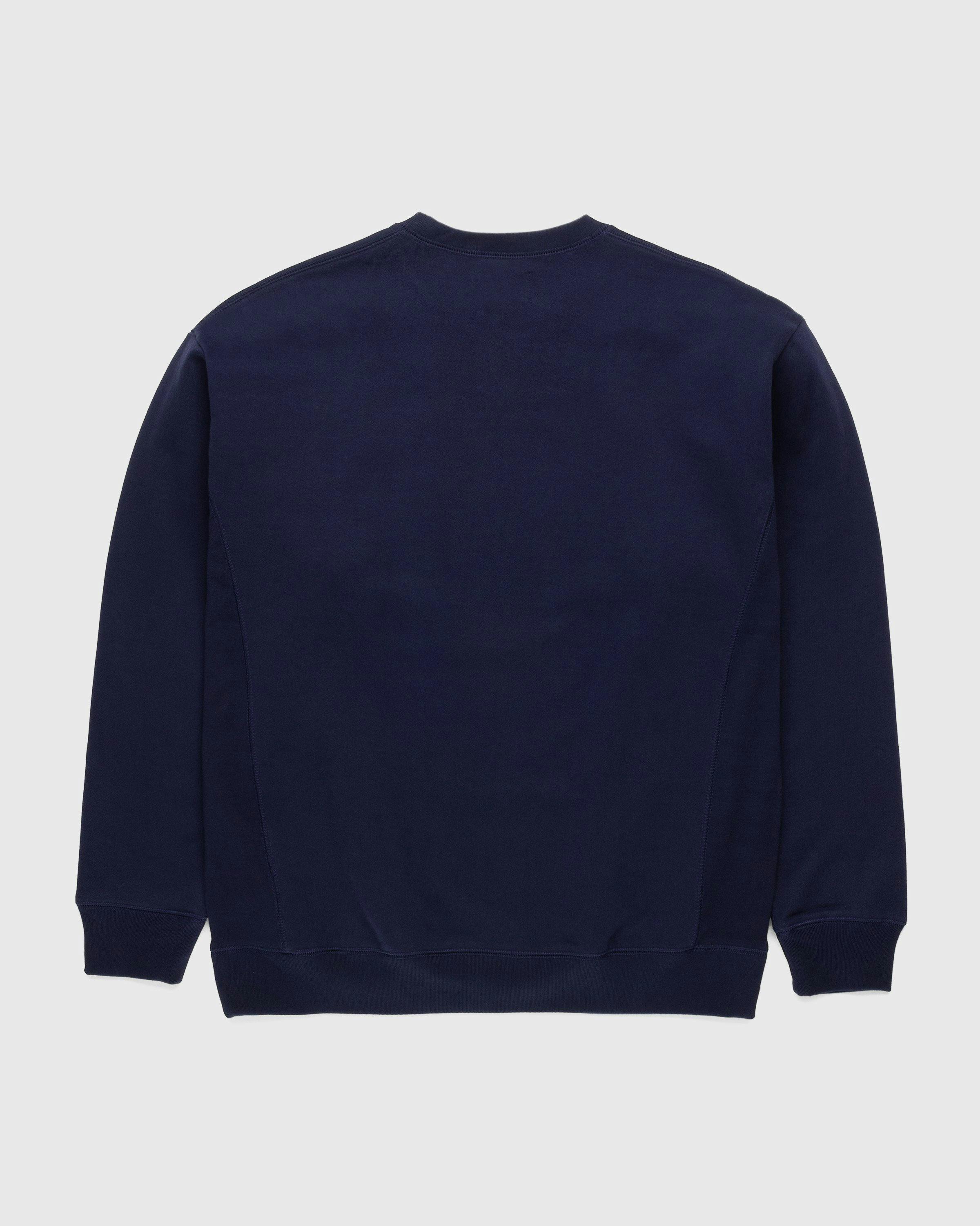 Patta - Basic Crewneck Sweater Evening Blue - Clothing - Blue - Image 2