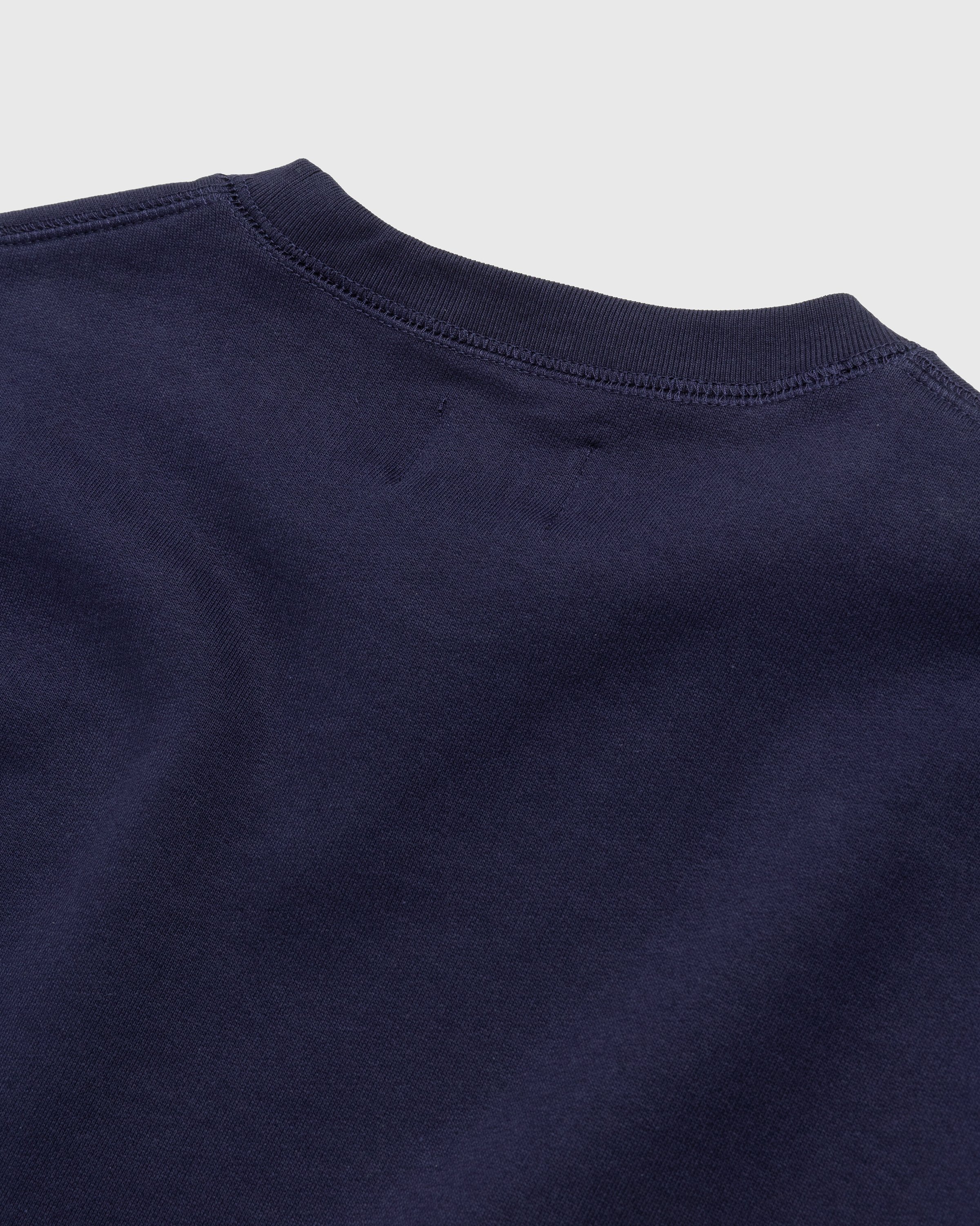 Patta - Basic Crewneck Sweater Evening Blue - Clothing - Blue - Image 3