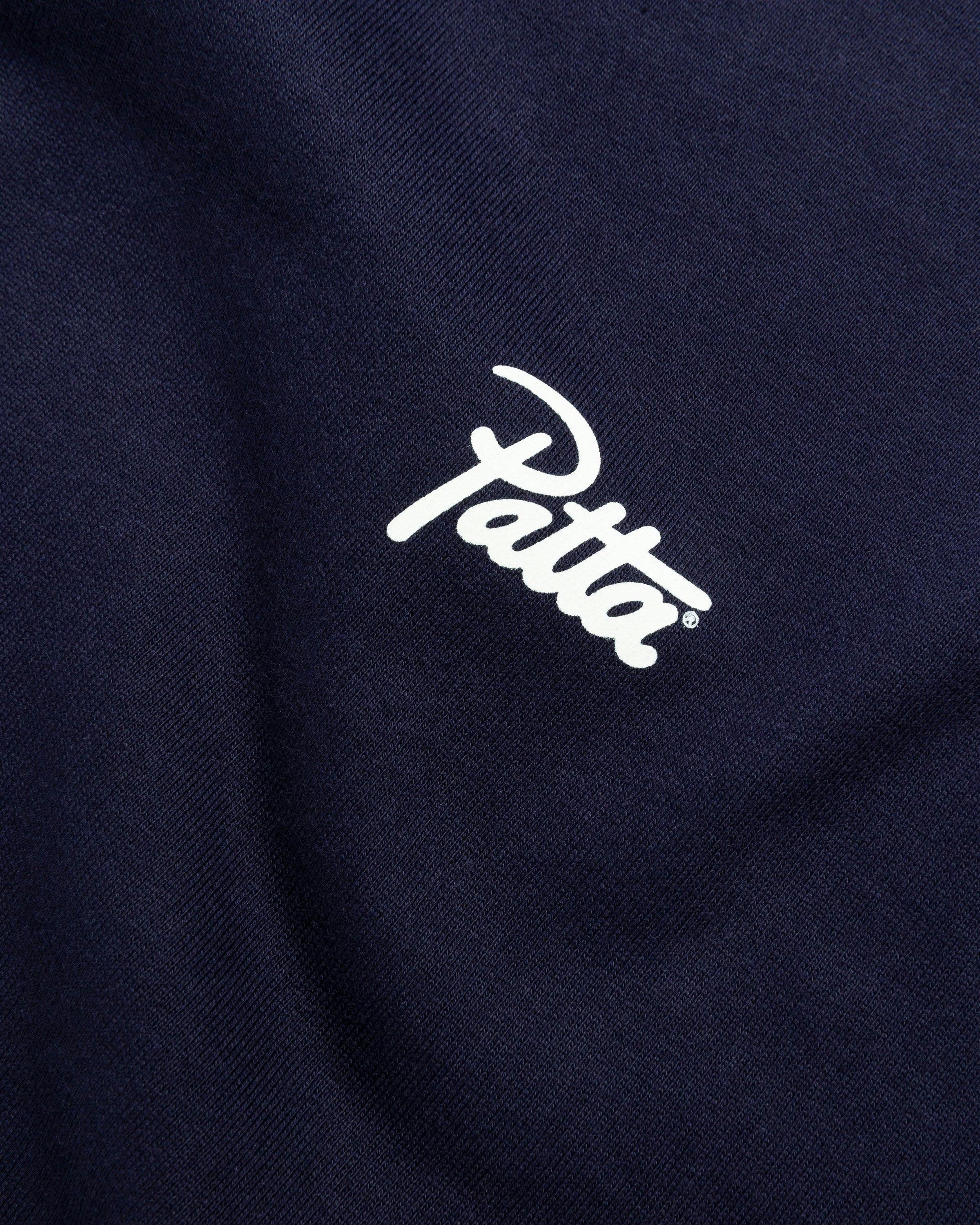 Patta - Basic Crewneck Sweater Evening Blue - Clothing - Blue - Image 4