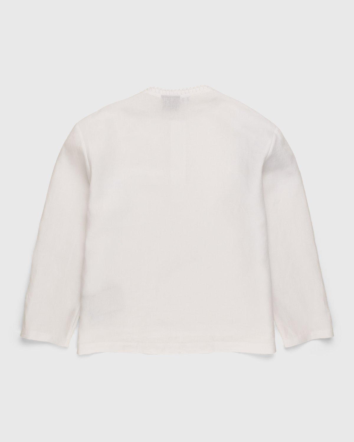 Loewe - Paula's Ibiza Buttoned Pullover Shirt White - Clothing - White - Image 2