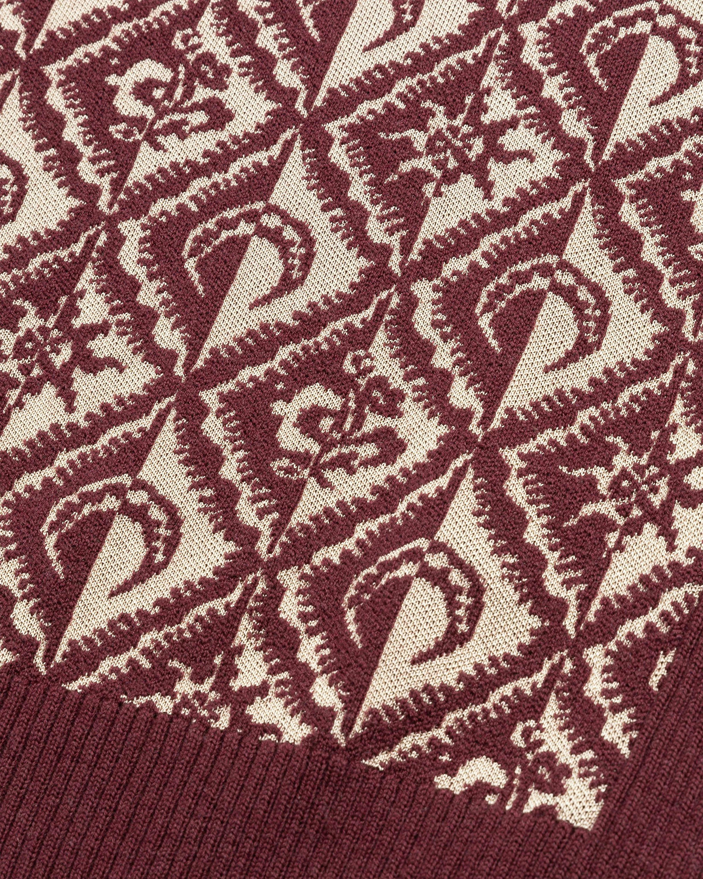 Marine Serre Crescent Moon-jacquard shirt - Pink