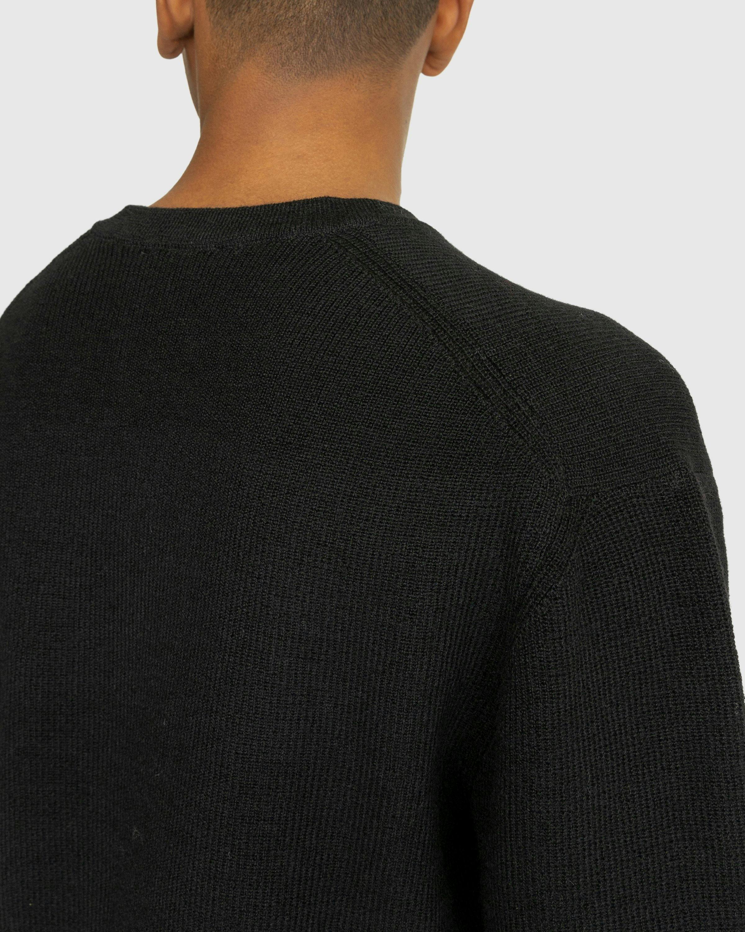 Lemaire - V Neck Sweater Black - Clothing - Multi - Image 5