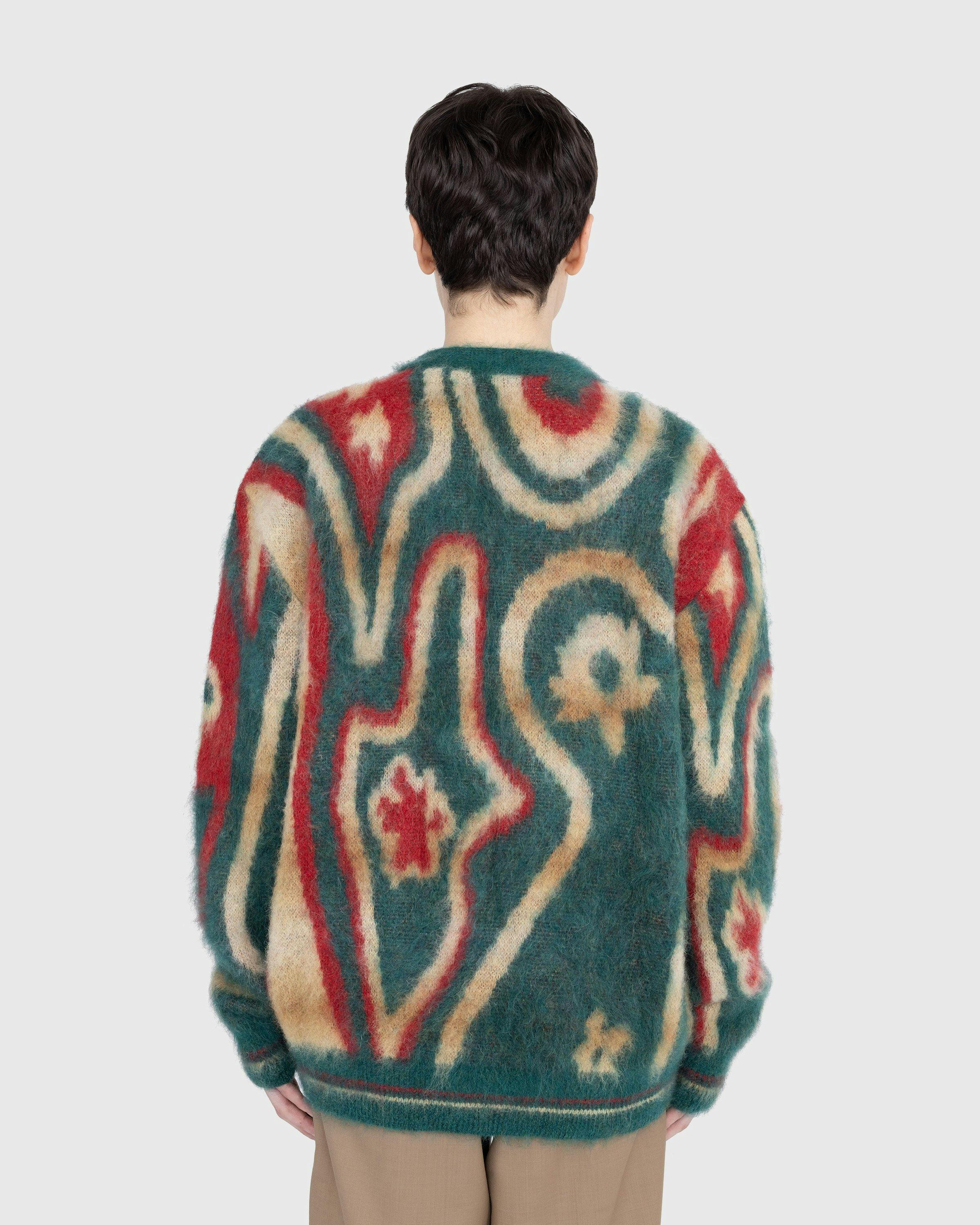 Ahluwalia - Ongoye Knit Cardigan - Clothing - Green - Image 3