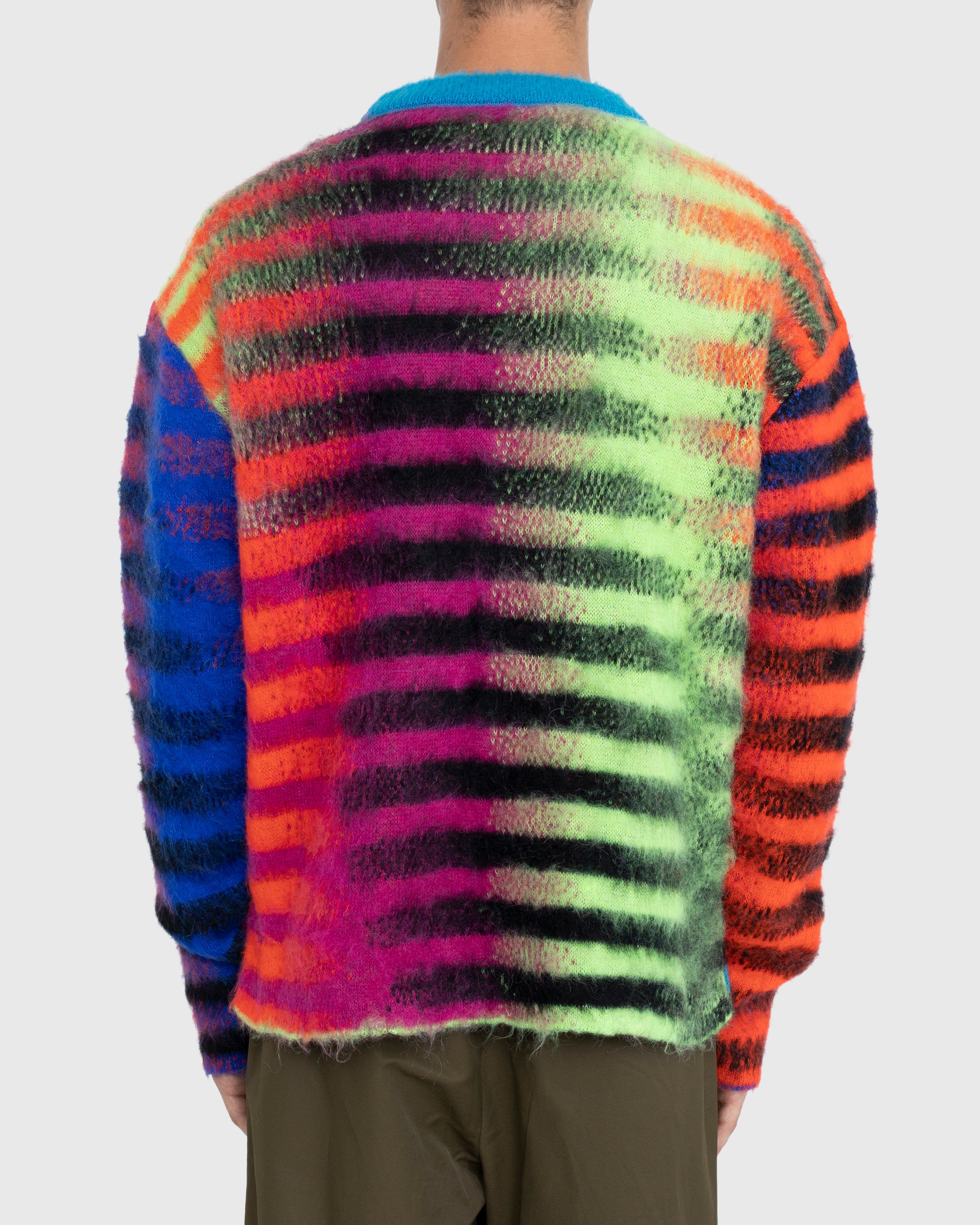 AGR - Striped Mohair Crewneck Sweater Multi - Clothing - Multi - Image 4
