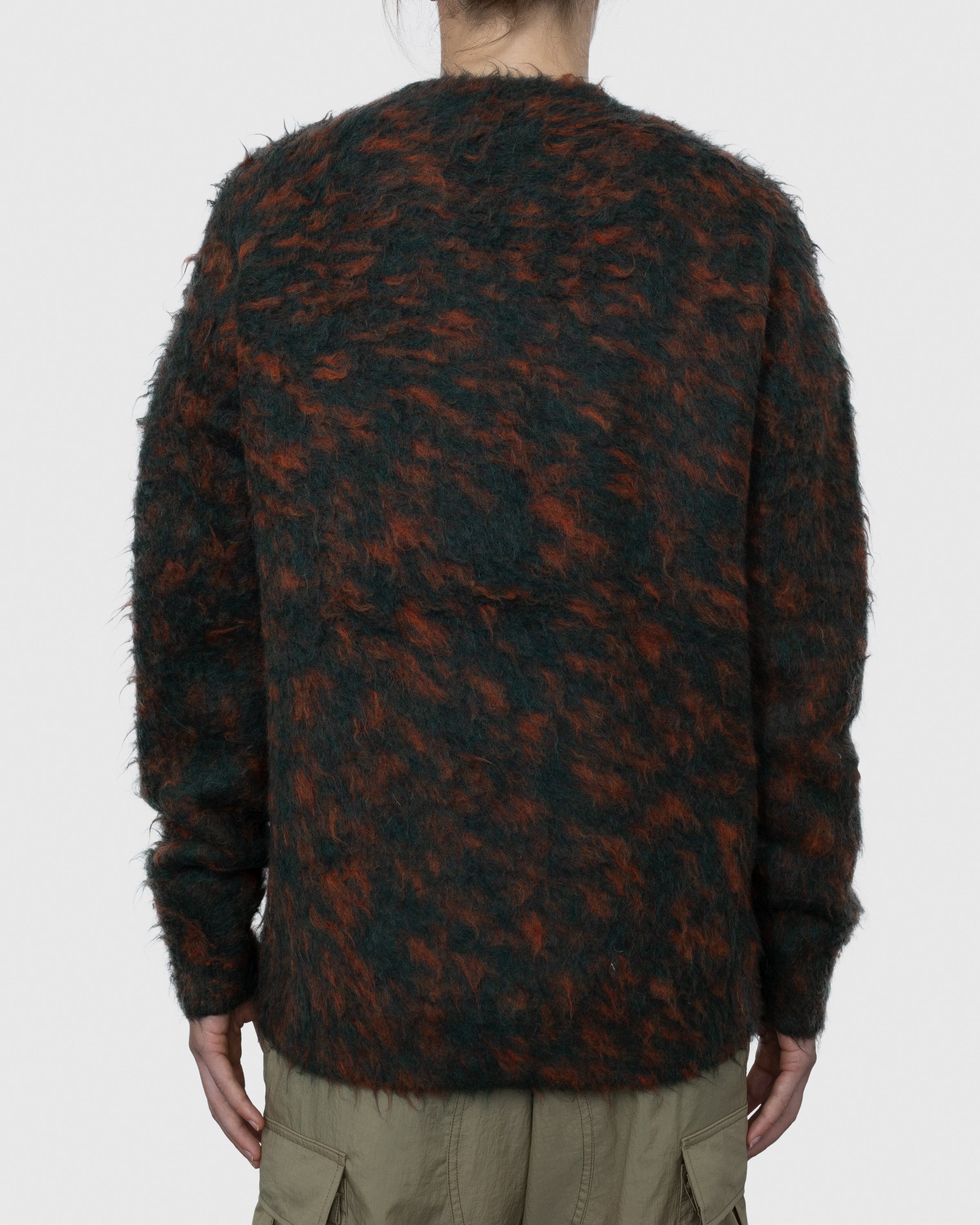 Acne Studios - Hairy Crewneck Sweater Green - Clothing - Green - Image 3
