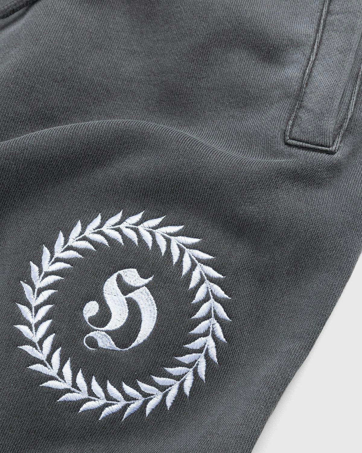 Carhartt WIP x Herrensauna - Logo Sweatpants Soot White - Clothing - Grey - Image 5