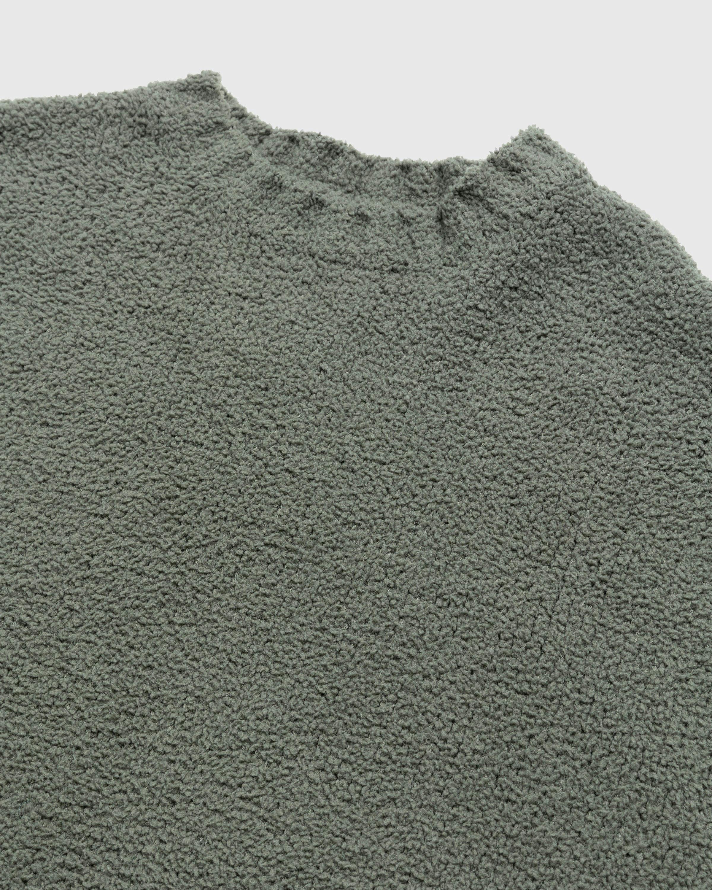 C.P. Company - Nylon Chenille Mixed Jumper Green - Clothing - Green - Image 4