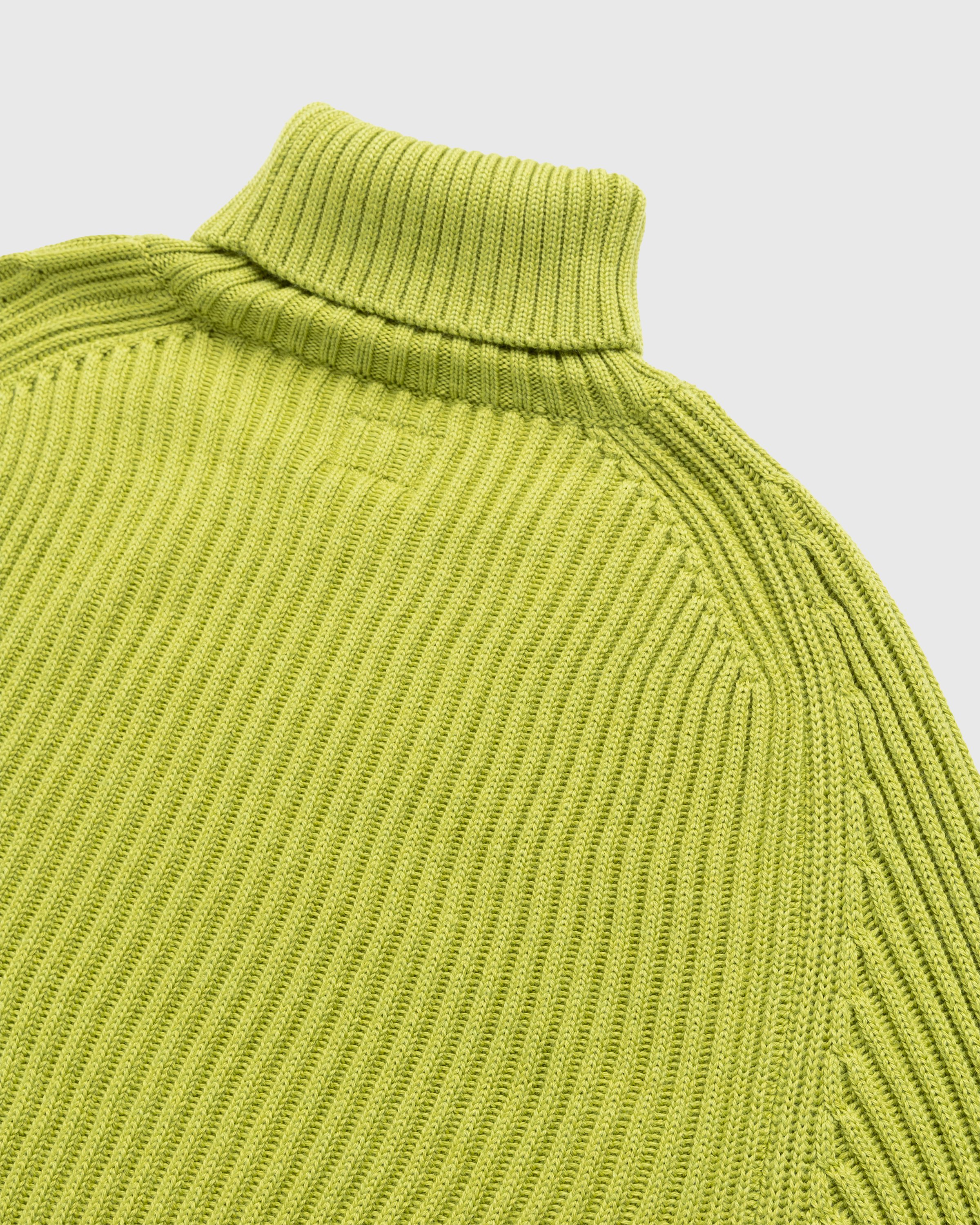 C.P. Company - Merino Wool Turtleneck Green - Clothing - Green - Image 6