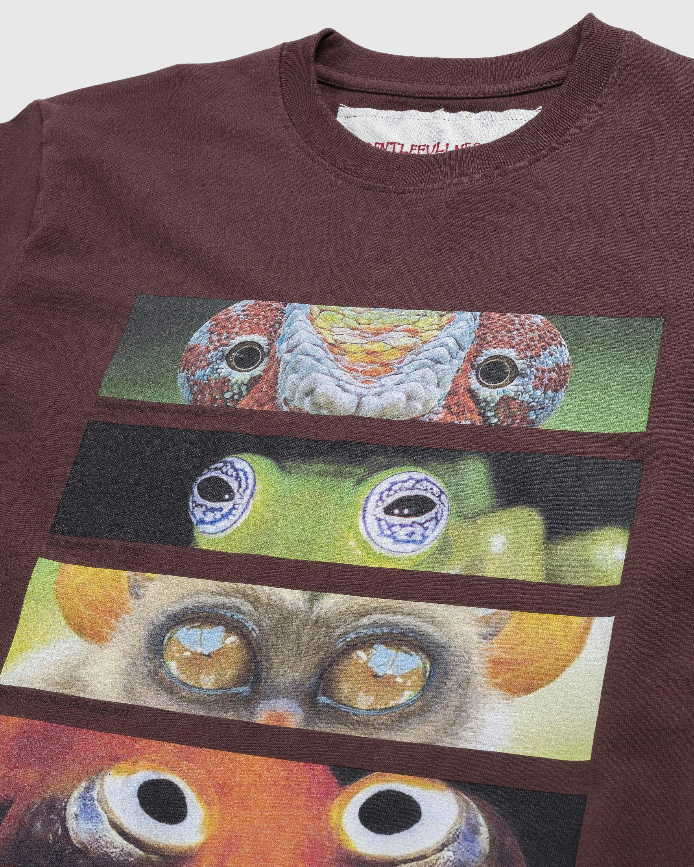 Gentle Fullness - Recycled Cotton Animal Eyes Tee Multi - Clothing - Brown - Image 5