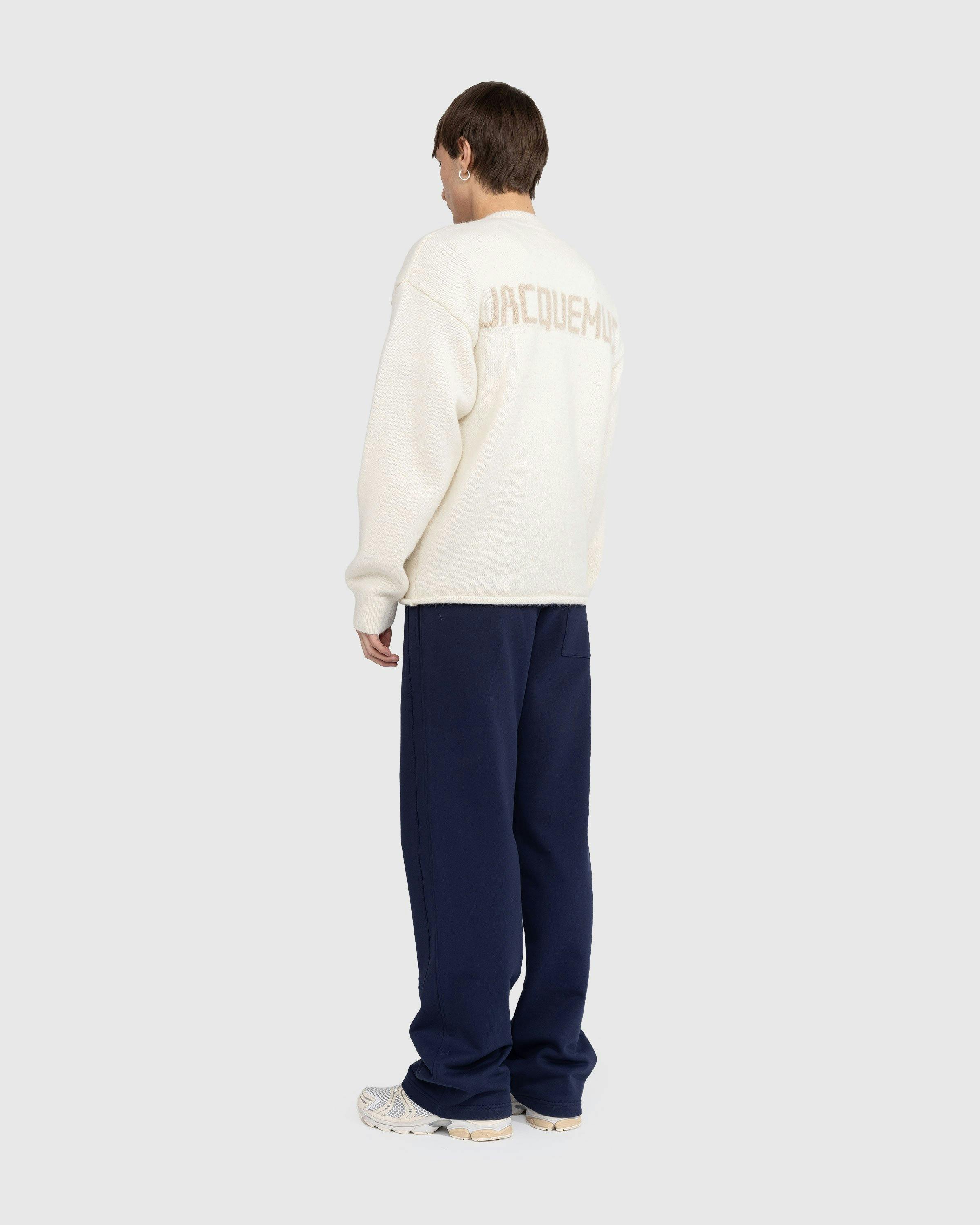 JACQUEMUS - Le Pull Jacquemus Light Beige - Clothing - Beige - Image 4