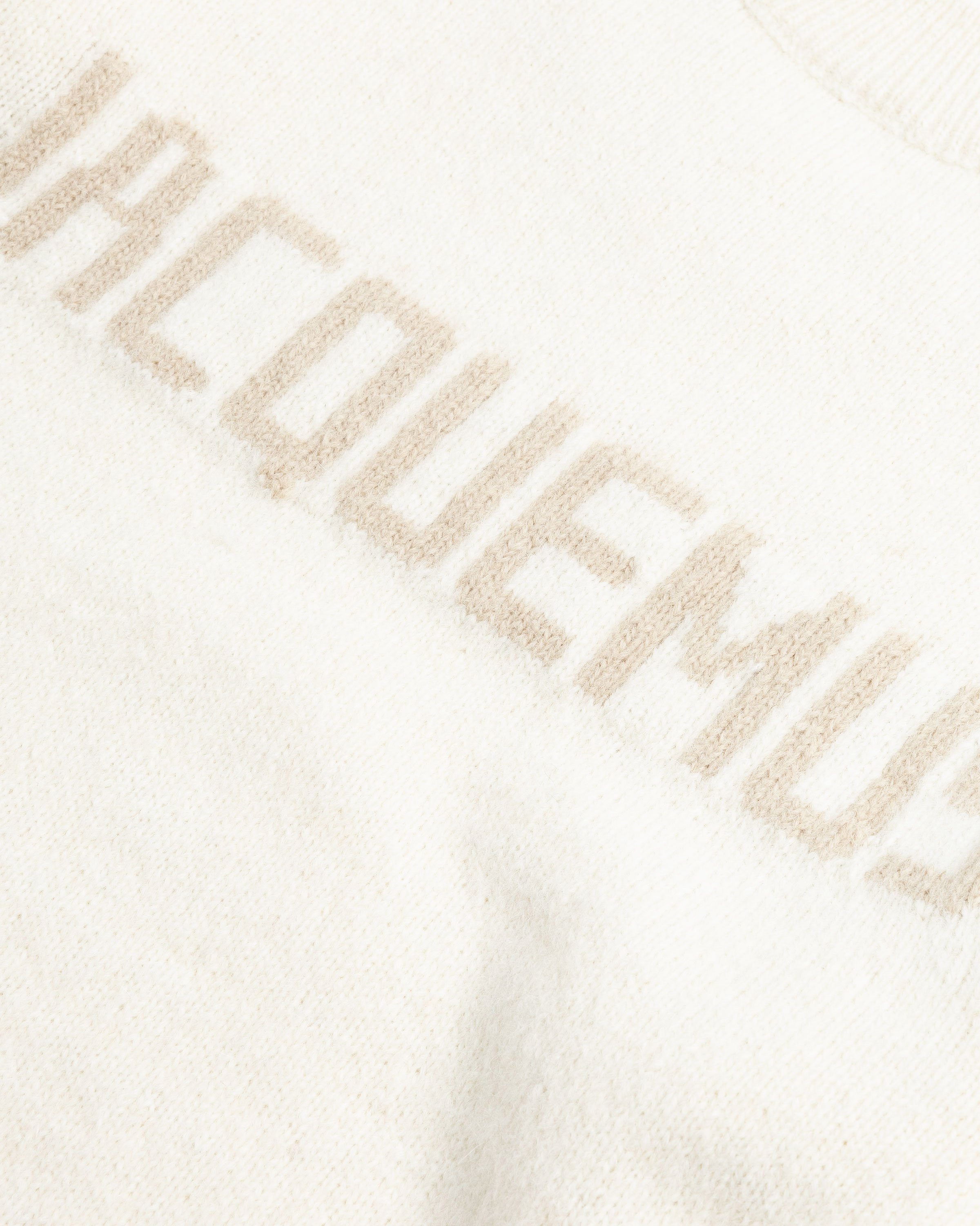 JACQUEMUS - Le Pull Jacquemus Light Beige - Clothing - Beige - Image 6