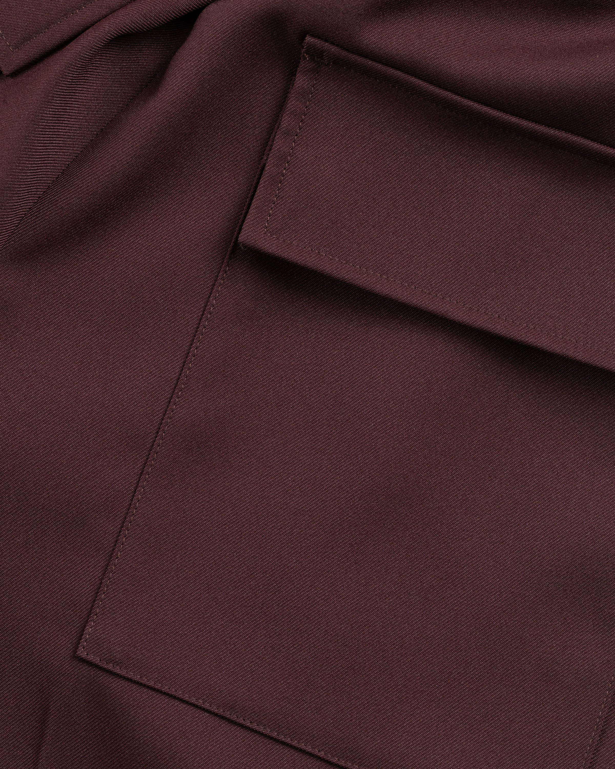 Jil Sander - Trouser D 09 AW 20 Mahogany - Clothing - Brown - Image 5