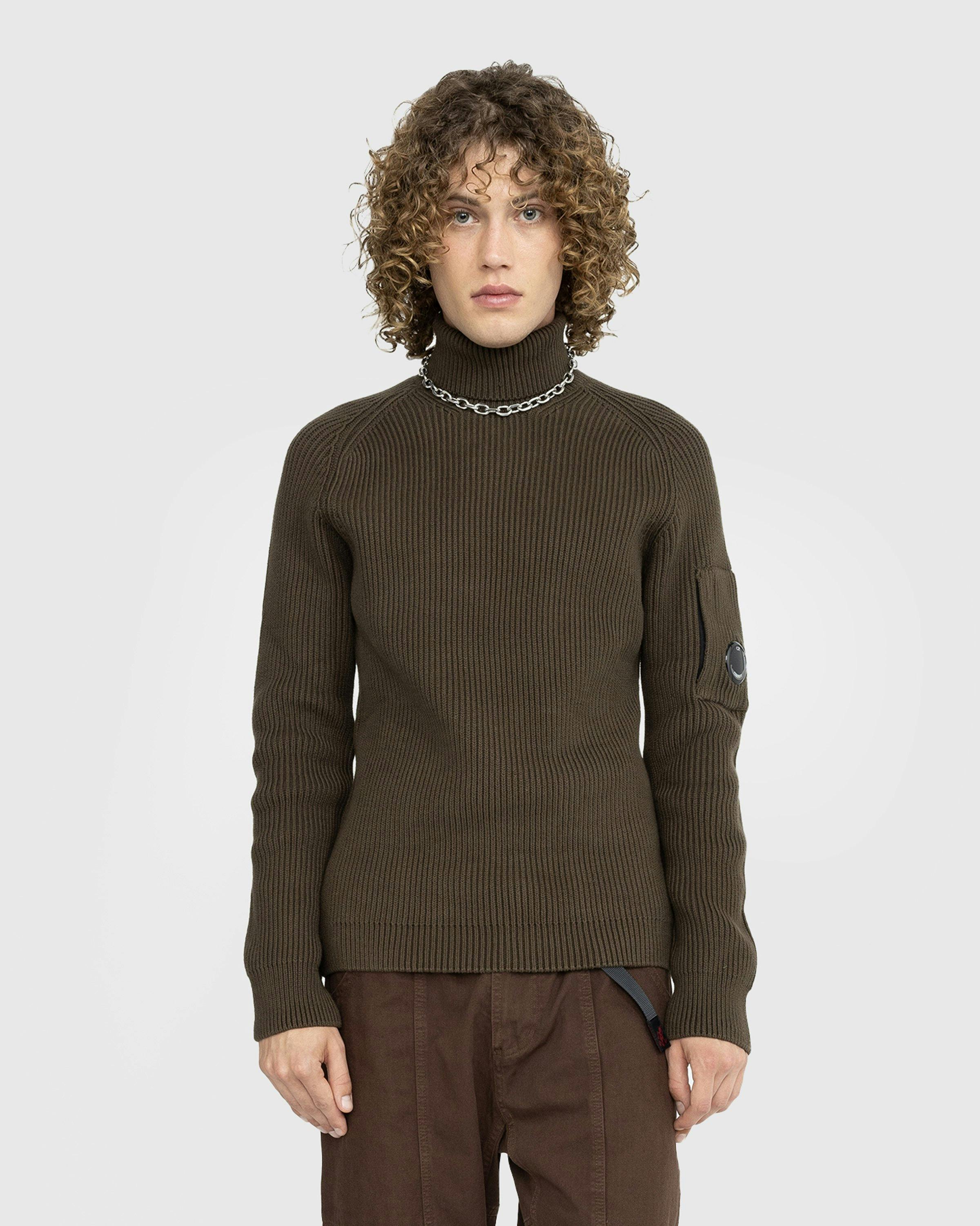 C.P. Company - Knit Fisherman Jumper Ivy Green - Clothing - Green - Image 2