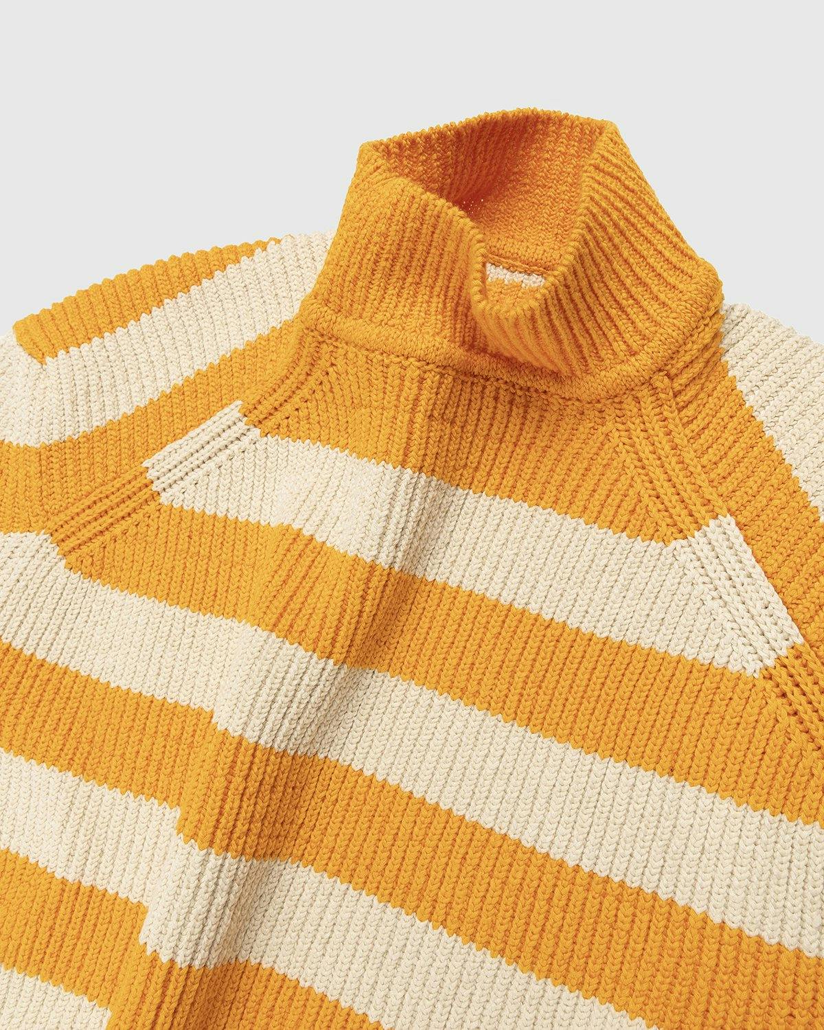 JACQUEMUS - La Maille Rayures Multi-Orange - Clothing - Yellow - Image 3