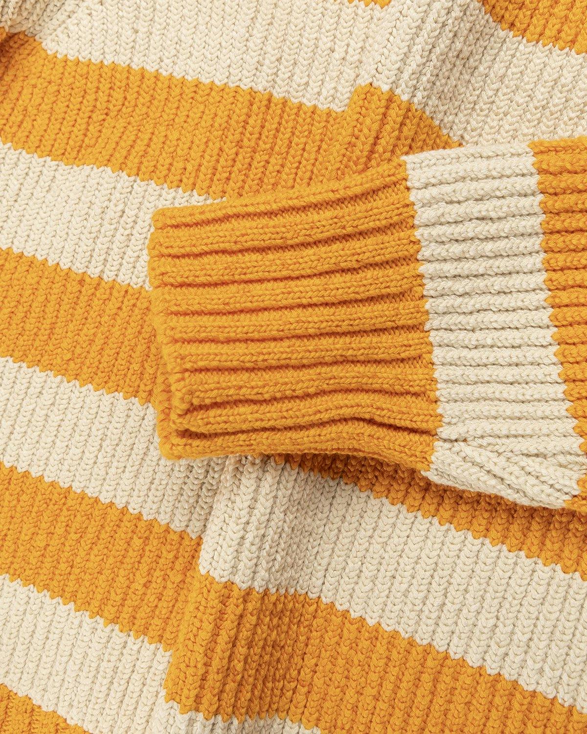 JACQUEMUS - La Maille Rayures Multi-Orange - Clothing - Yellow - Image 4