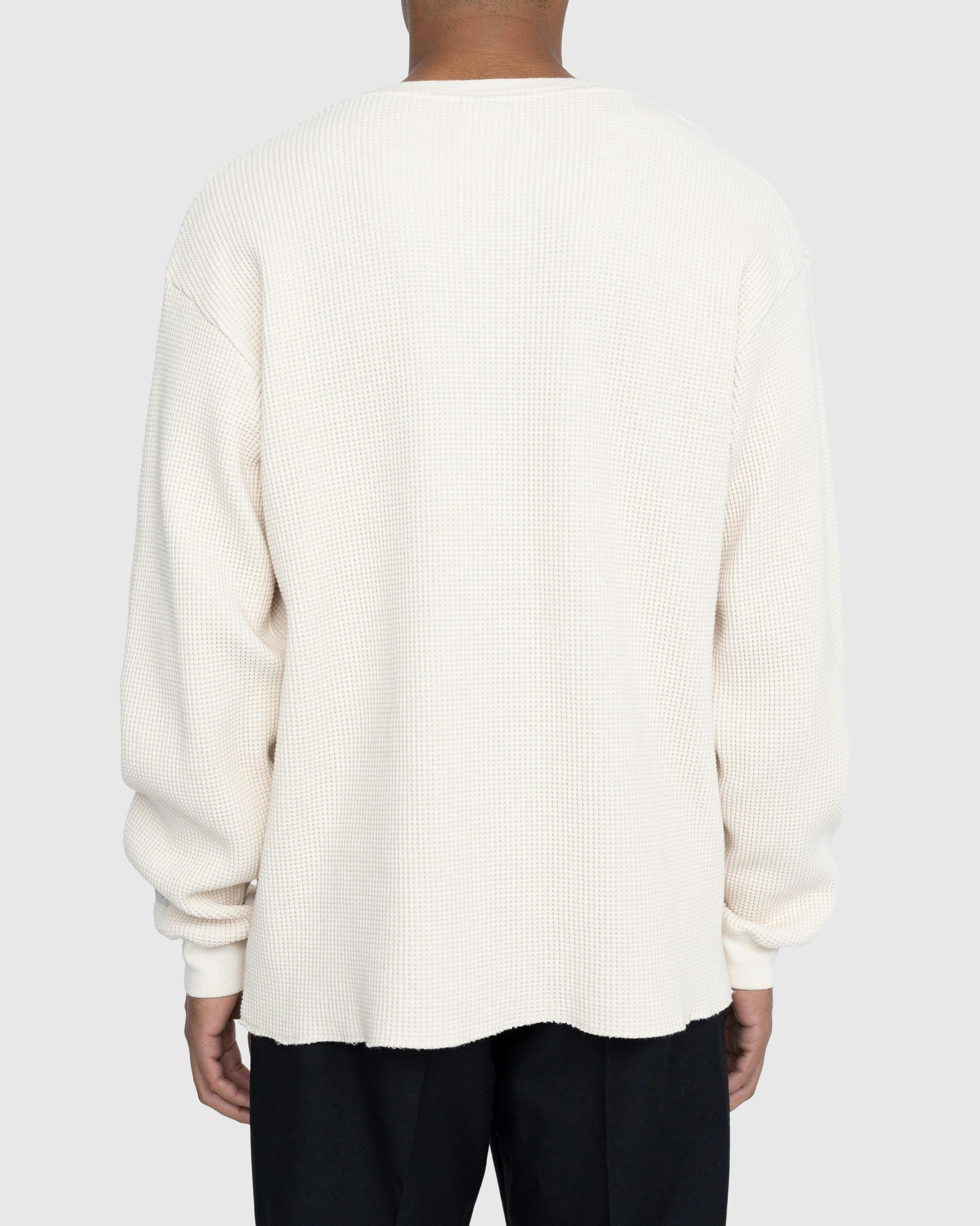 Highsnobiety - Thermal Crew Eggshell - Clothing - Beige - Image 5