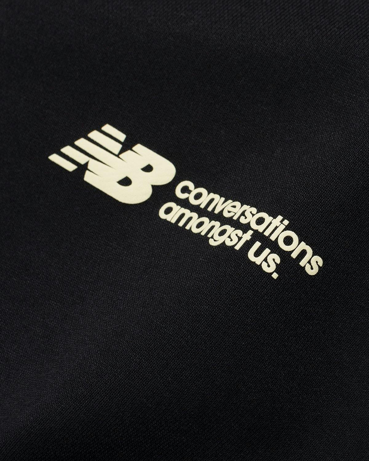 New Balance - Conversations Amongst Us Crew Black - Clothing - Black - Image 3