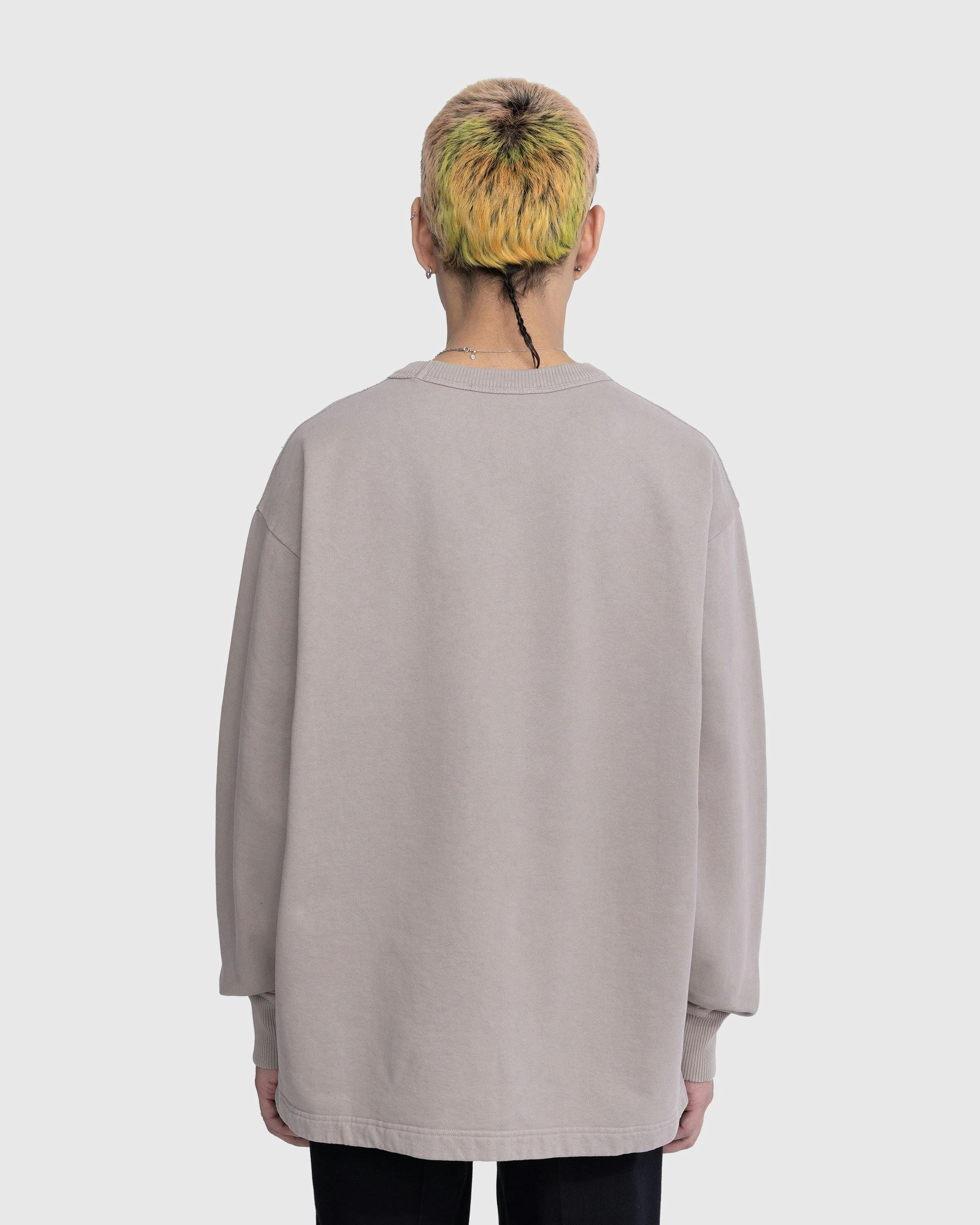 Acne Studios - Stamp Logo Sweater Beige - Clothing - Beige - Image 3