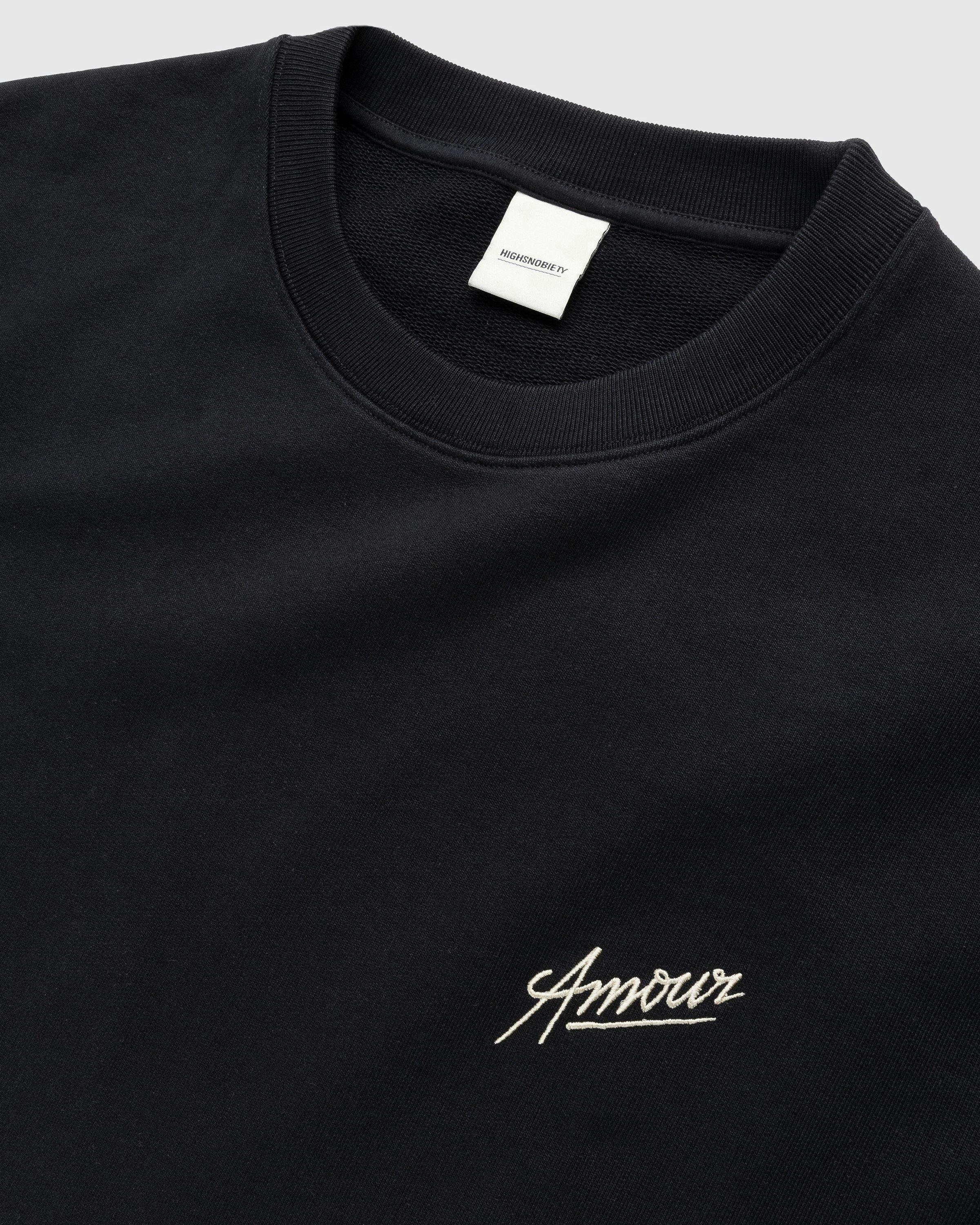 Hotel Amour x Highsnobiety - Not In Paris 4 Crewneck Black - Clothing - Black - Image 5