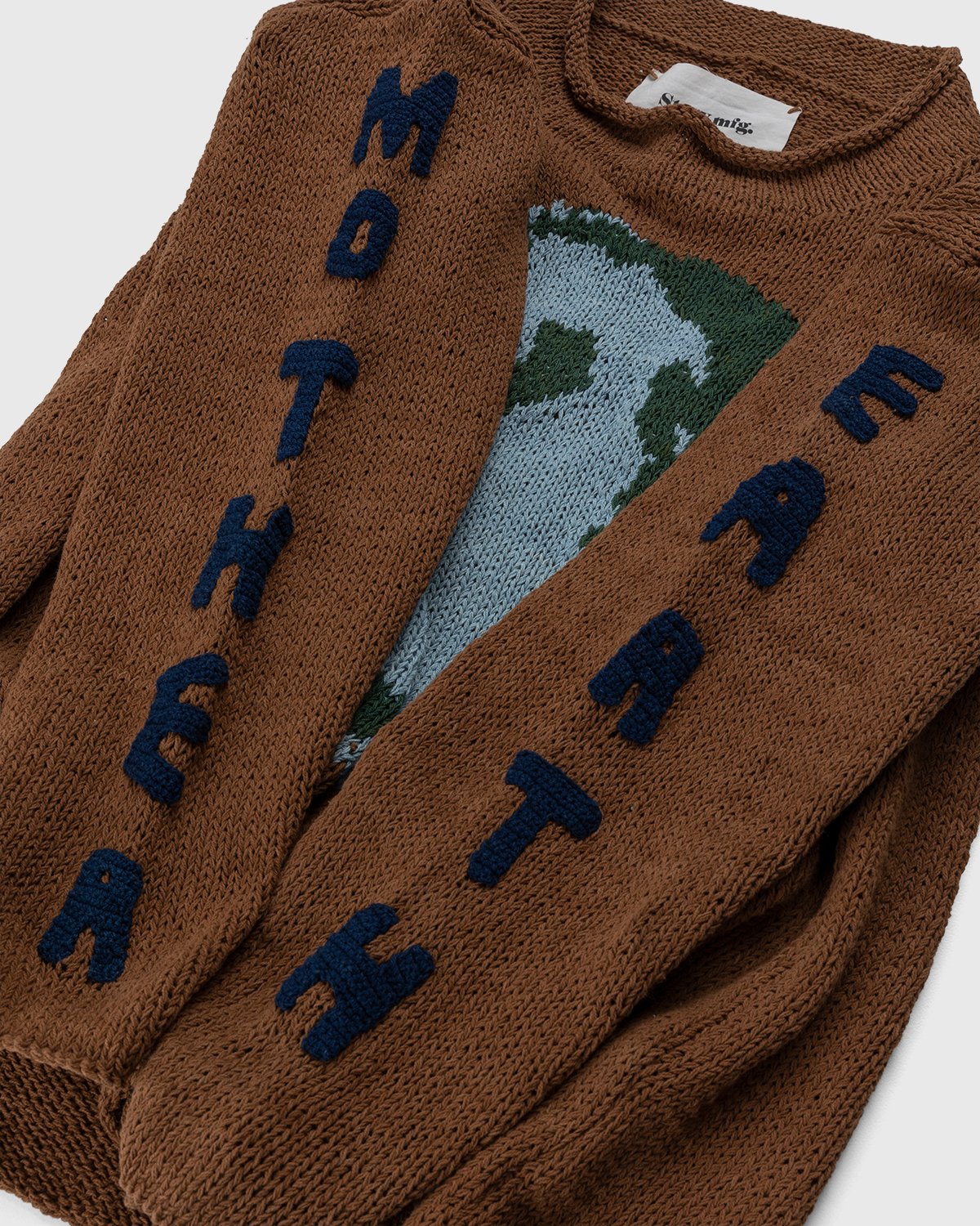 Story mfg. - Twinsun Rollneck Sweater Mother Earth Brown - Clothing - Brown - Image 6