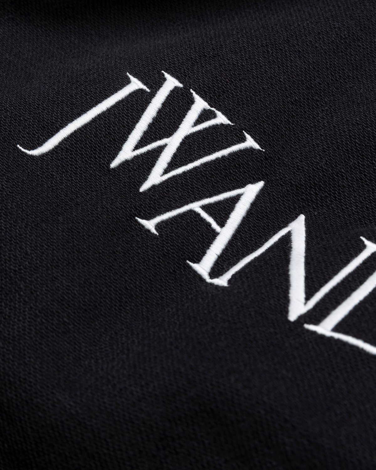 J.W. Anderson - Inside Out Contrast Sweatshirt Black - Clothing - Black - Image 6