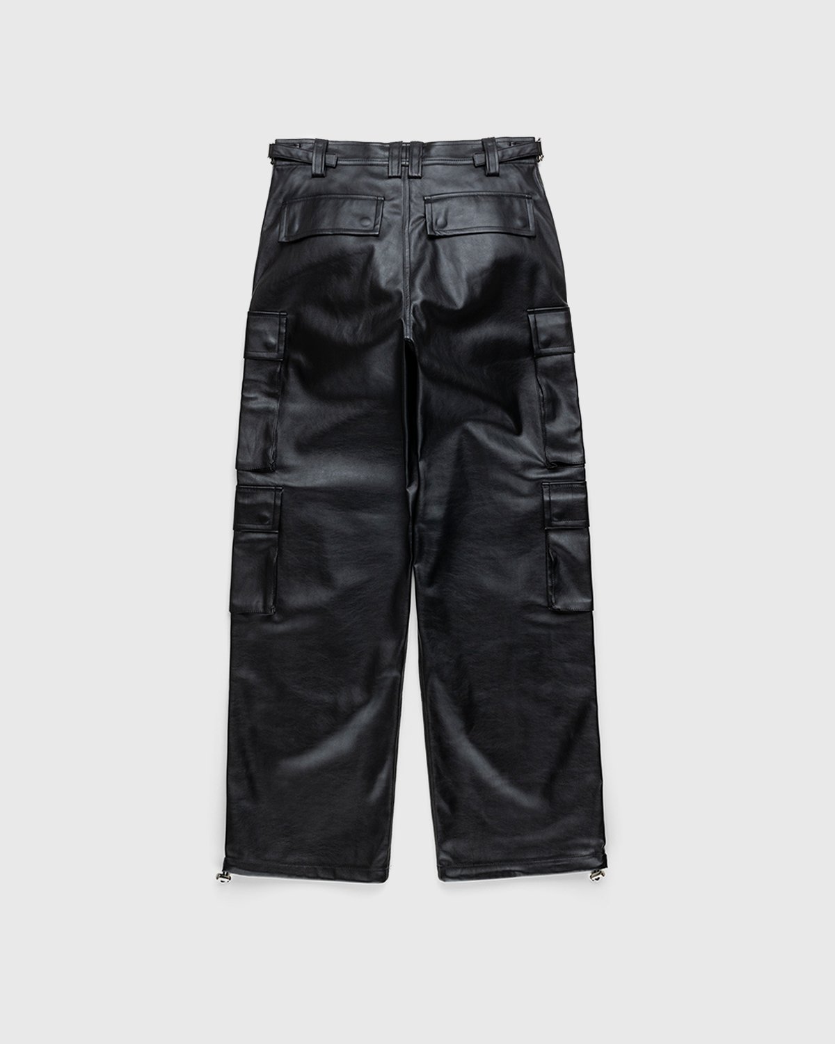 GmbH - Bekir Cargo Trousers With Double Zips Black - Clothing - Black - Image 2