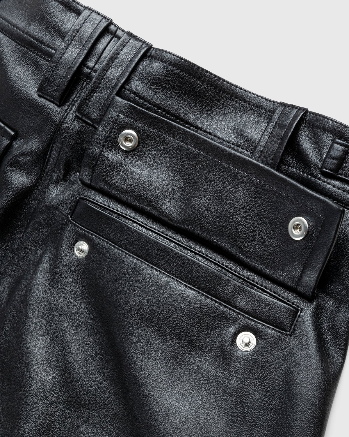 GmbH - Bekir Cargo Trousers With Double Zips Black - Clothing - Black - Image 7