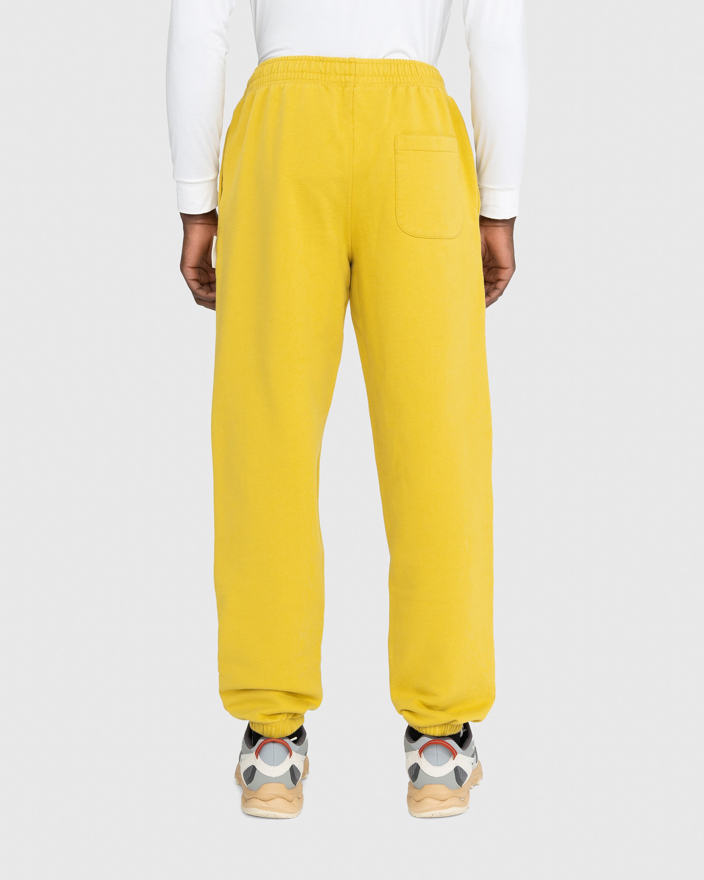 Highsnobiety - Heavy Fleece Pant Mustard - Clothing - Yellow - Image 3