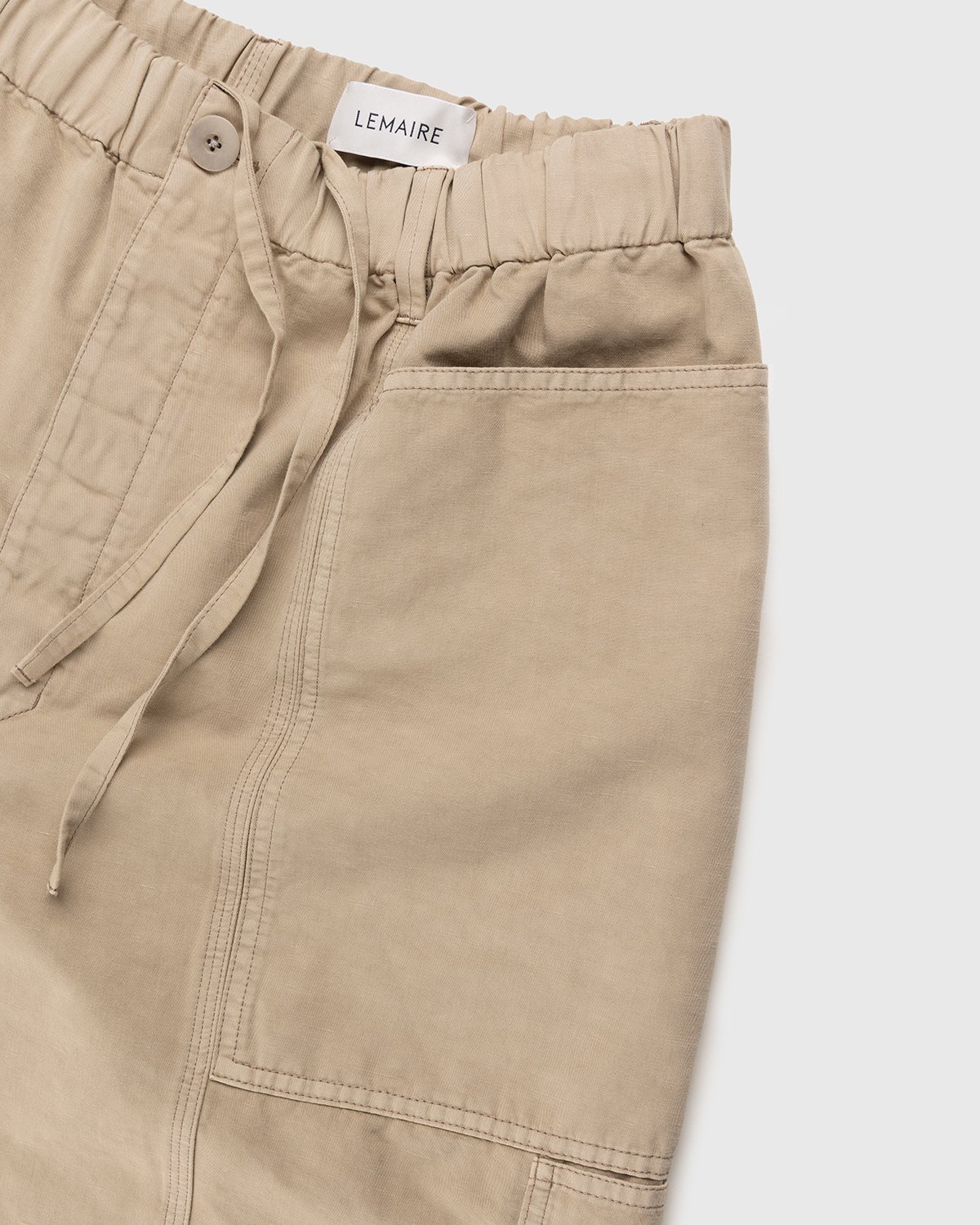 Lemaire - Fatigue Pants Natural Beige - Clothing - Beige - Image 4