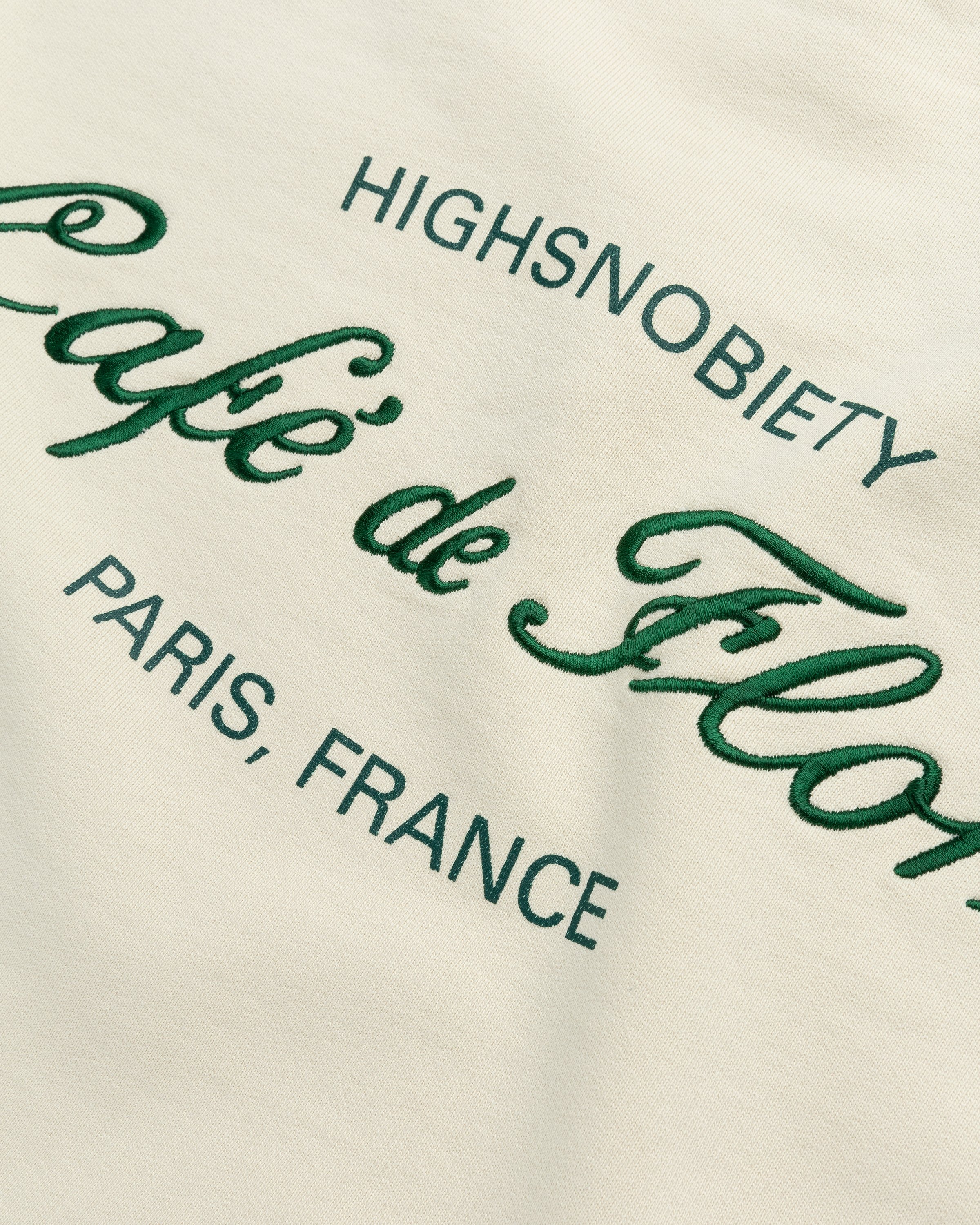 Café de Flore x Highsnobiety - Not In Paris 4 Crewneck Eggshell - Clothing - Beige - Image 8