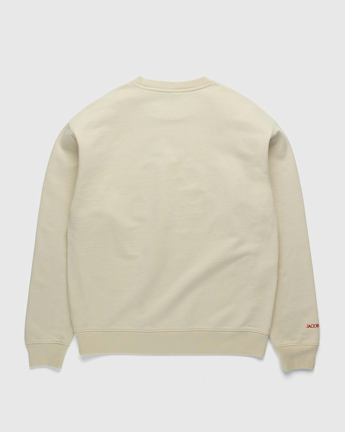 Jacob & Co. x Highsnobiety - Logo Fleece Crew Beige - Clothing - Beige - Image 2