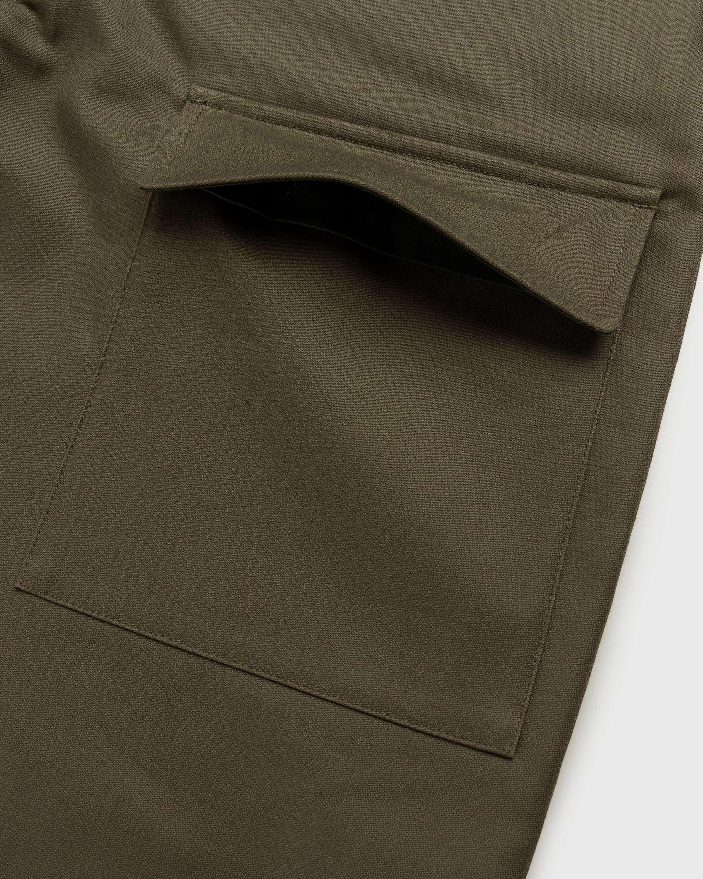 Kenzo - Tailored Pants Dark Khaki - Clothing - Green - Image 6