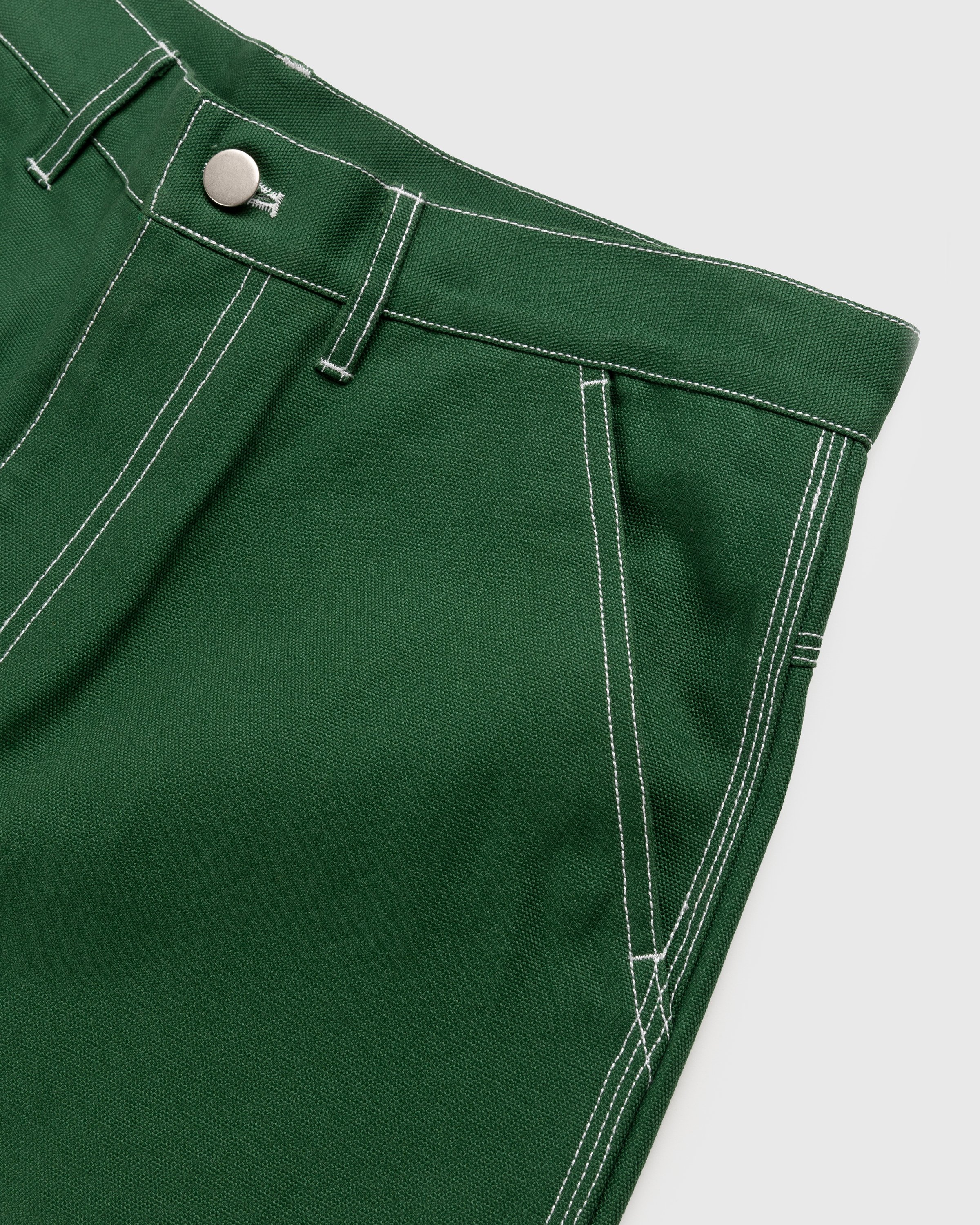 RUF x Highsnobiety - Cotton Work Pants Green - Clothing - Green - Image 4