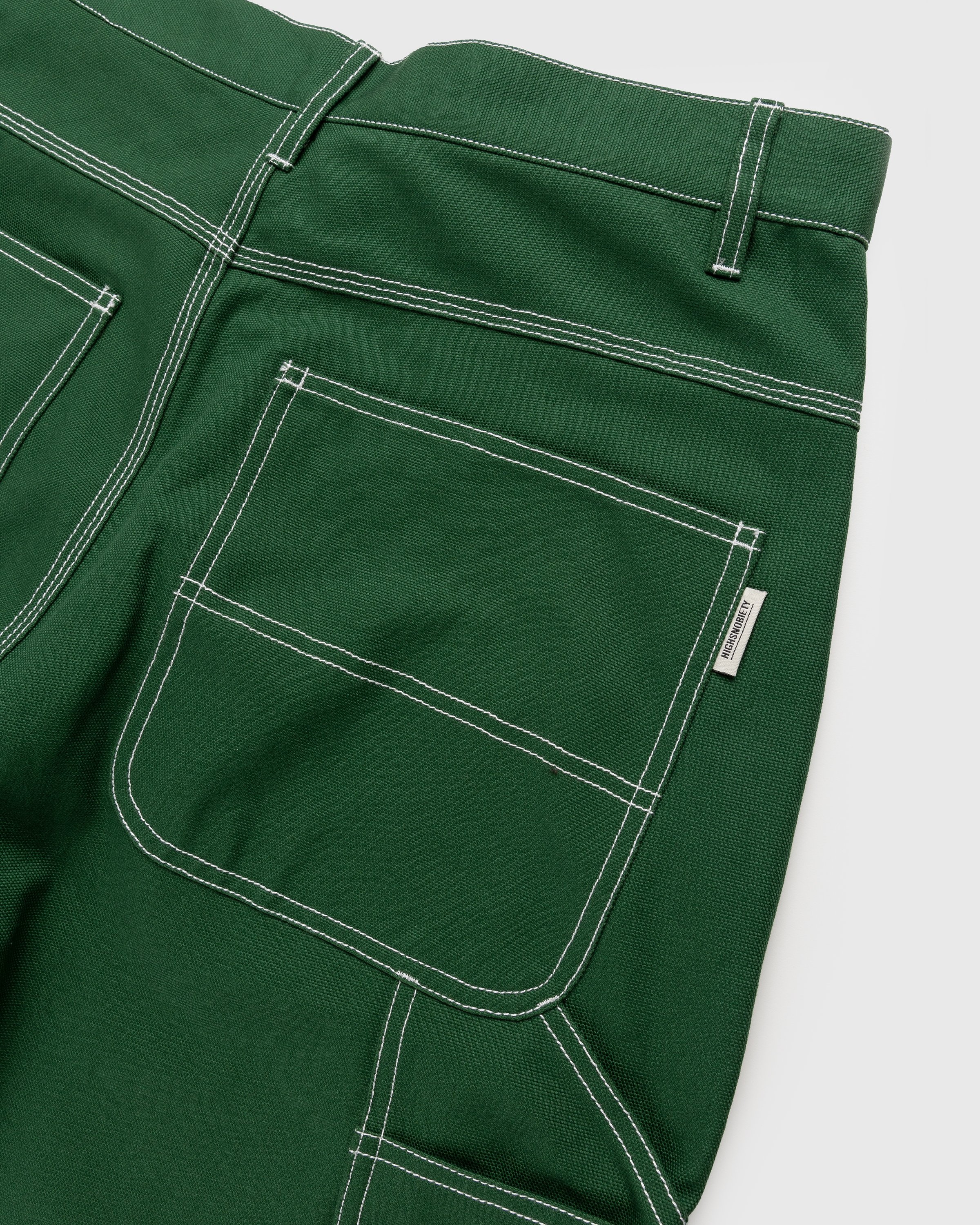 RUF x Highsnobiety - Cotton Work Pants Green - Clothing - Green - Image 5