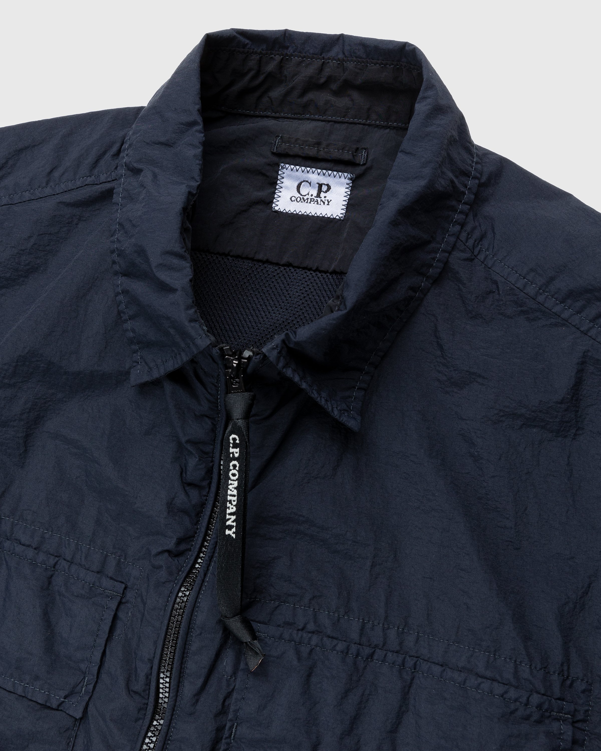 C.P. Company - Taylon L Zip Shirt Black - Clothing - Black - Image 3