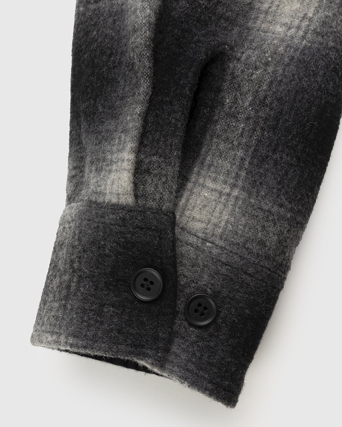 Highsnobiety - Plaid Zip Shirt Grey Black - Clothing - Grey - Image 6