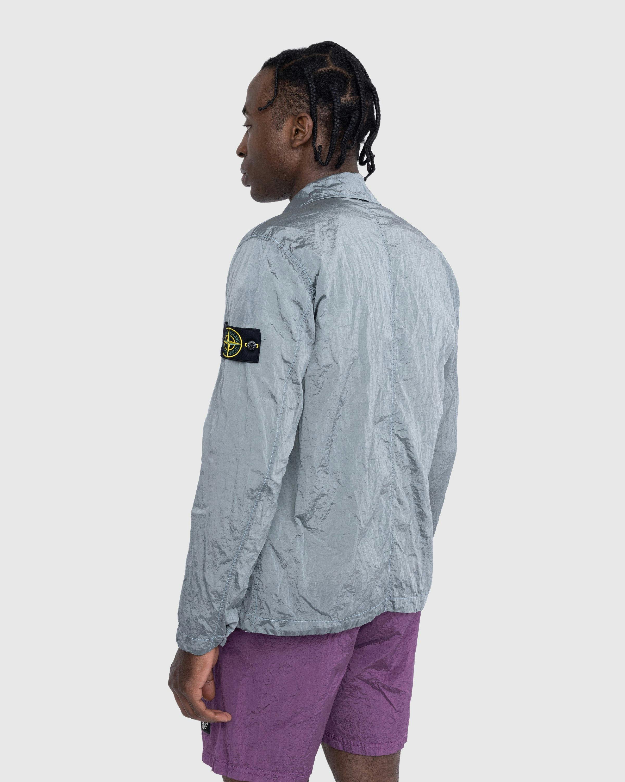 Stone Island - Overshirt Sky Blue 10919 - Clothing - Blue - Image 3