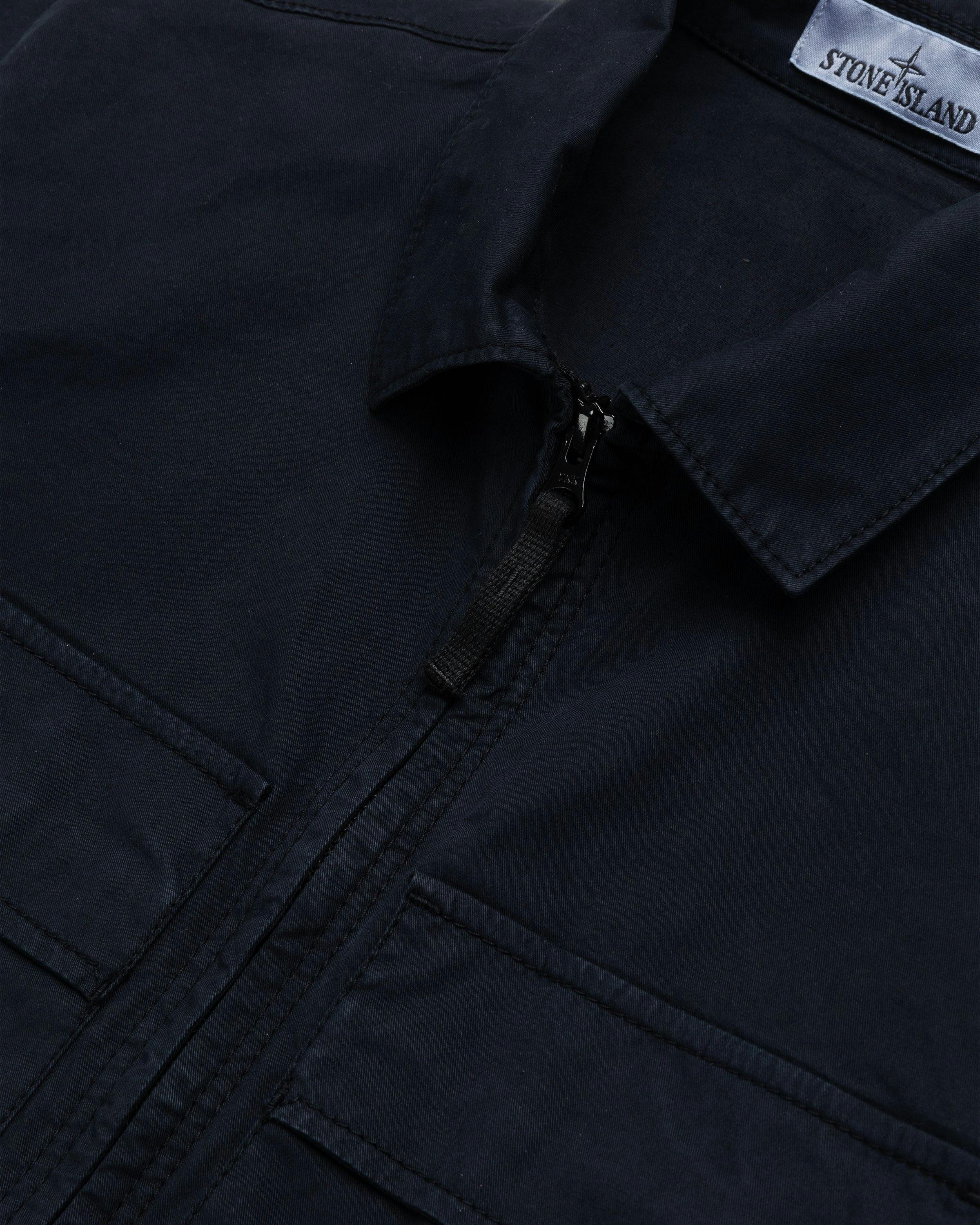 Stone Island - Overshirt Navy Blue 10210 - Clothing - Blue - Image 6