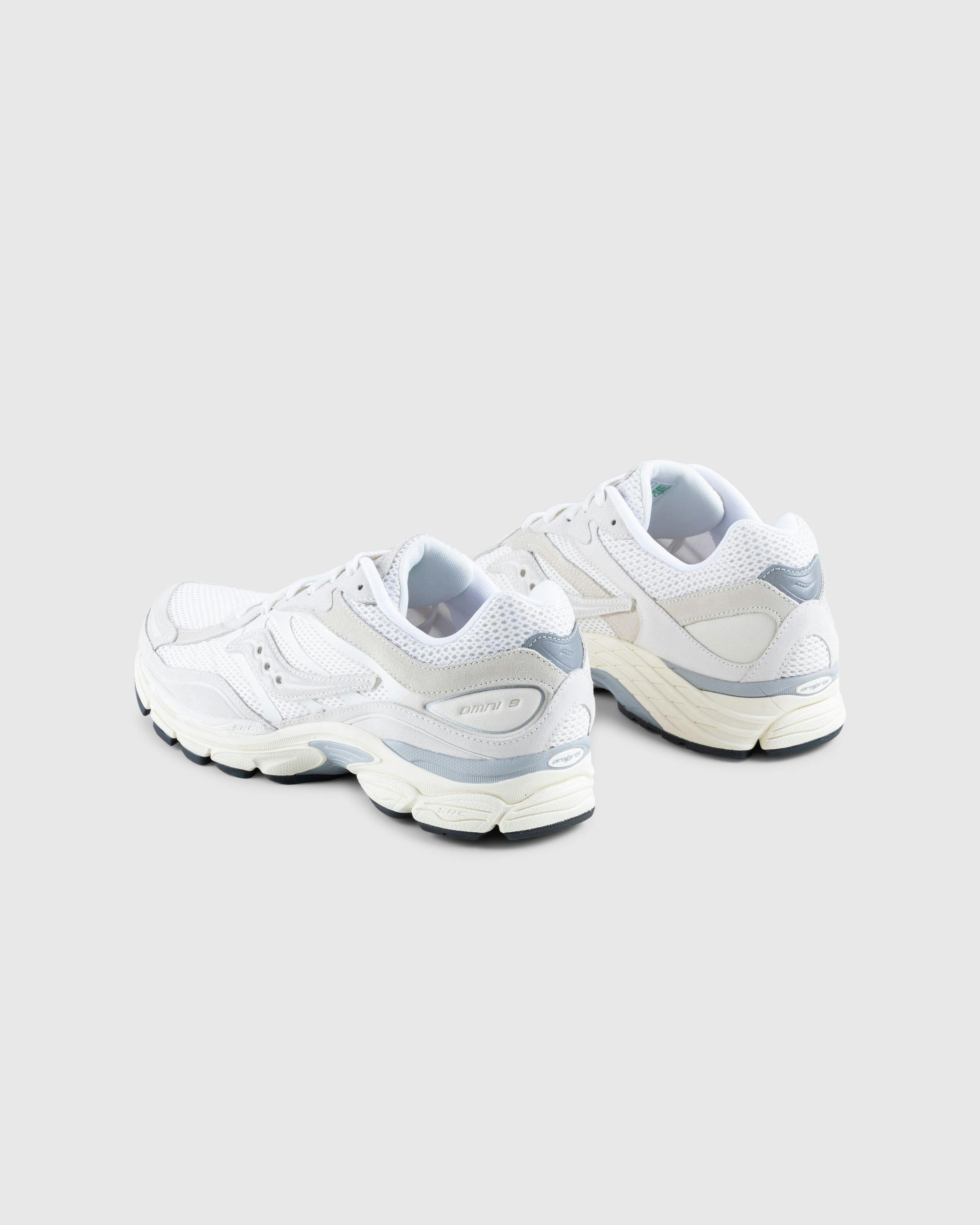 Saucony - ProGrid Omni 9 White/Off-White - Footwear - WHITE - Image 4