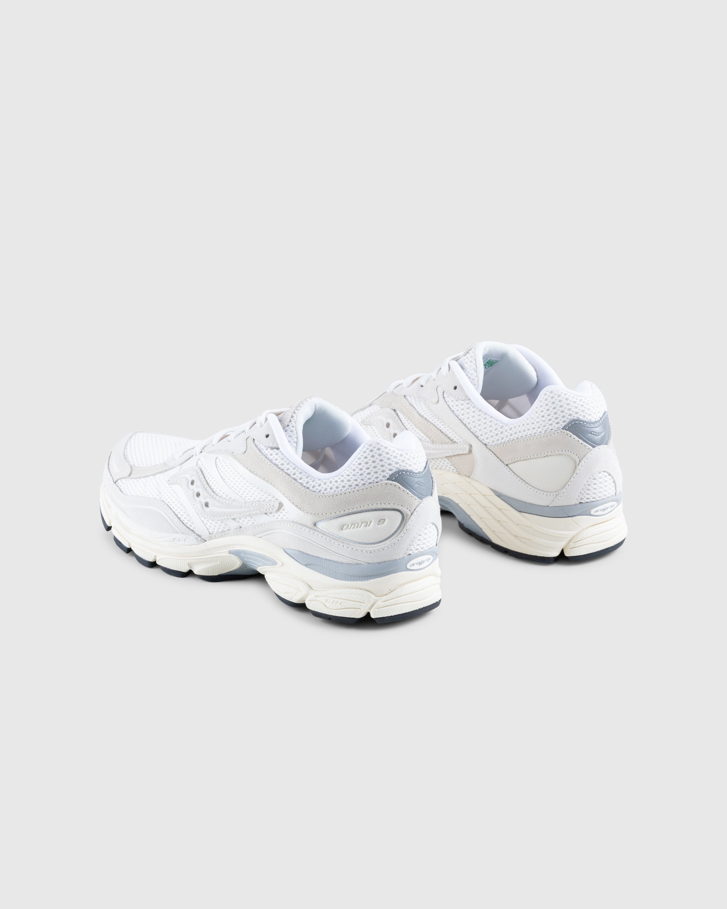 Saucony - ProGrid Omni 9 White/Off-White - Footwear - WHITE - Image 4