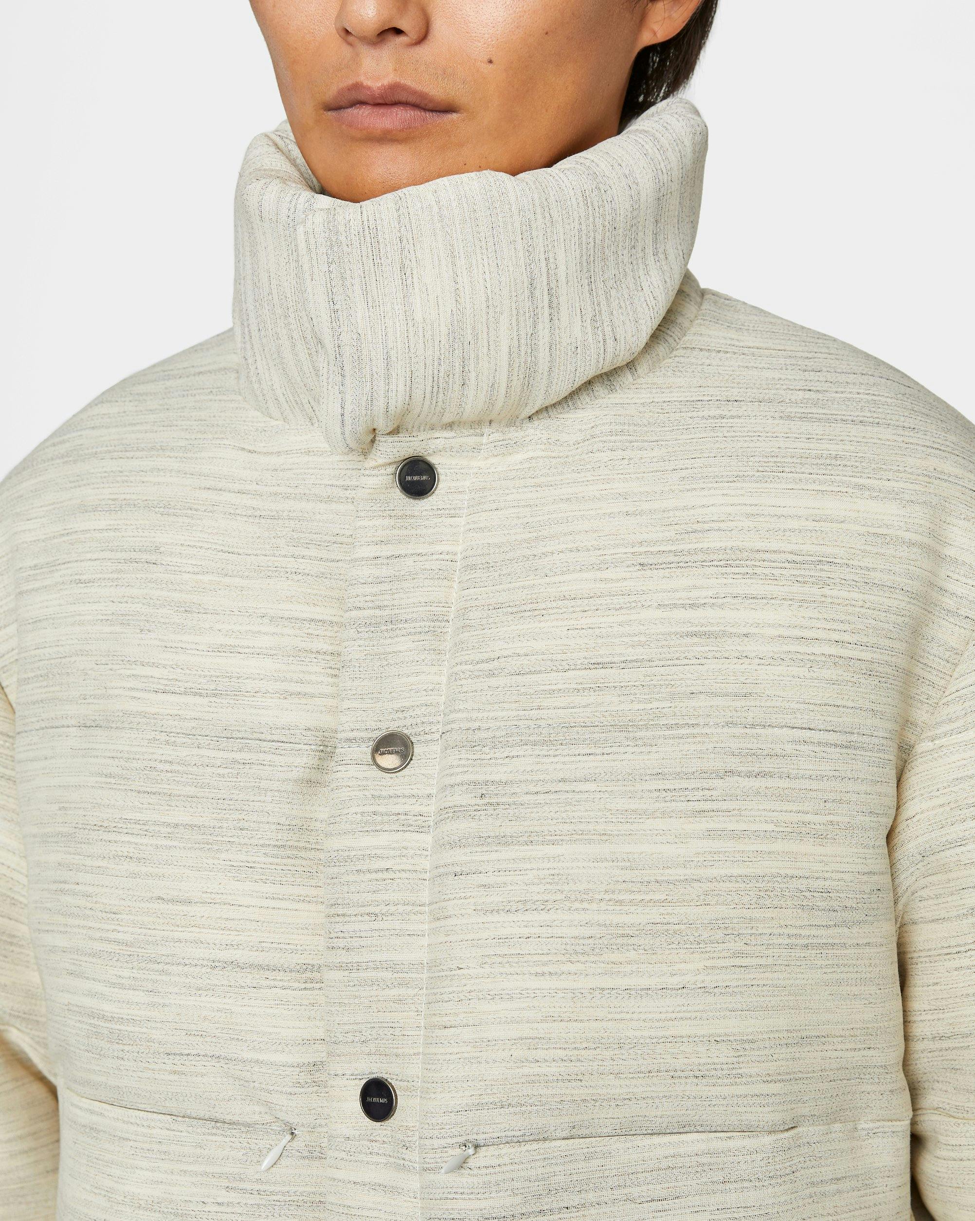 JACQUEMUS - La Doudoune Jacket Beige - Clothing - Beige - Image 5